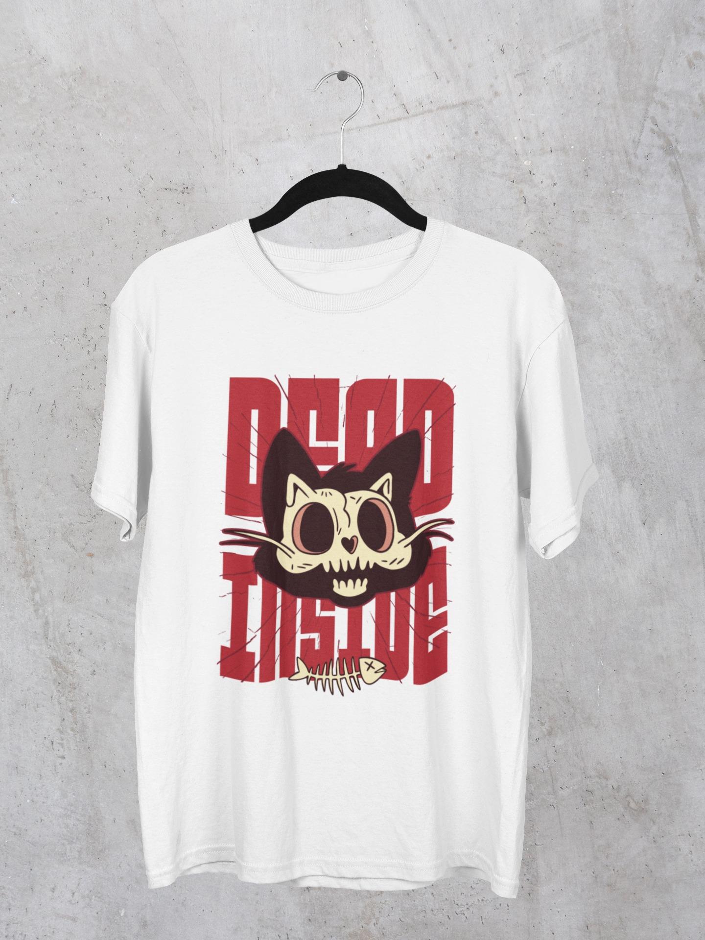 Dead Inside Cat T-Shirt