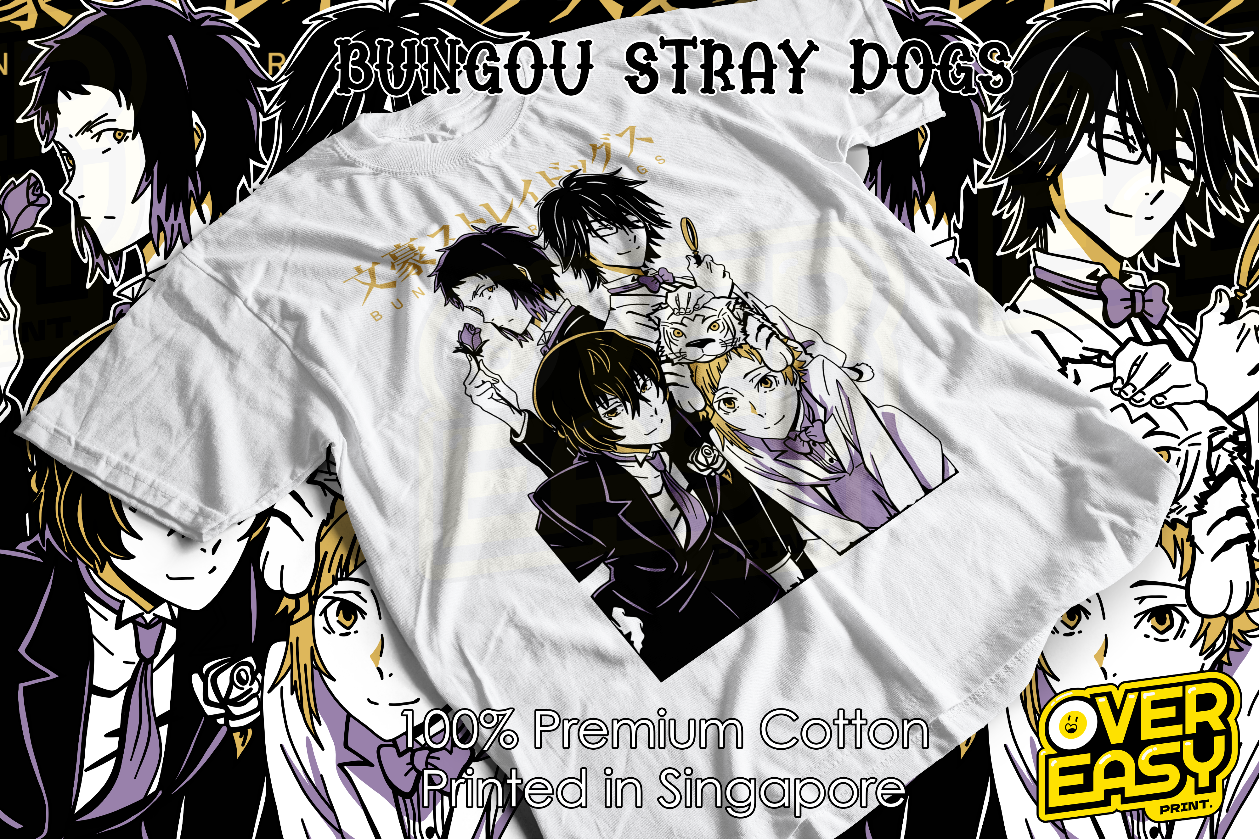 Bungou Stray Dogs Anime Fanart T-Shirt