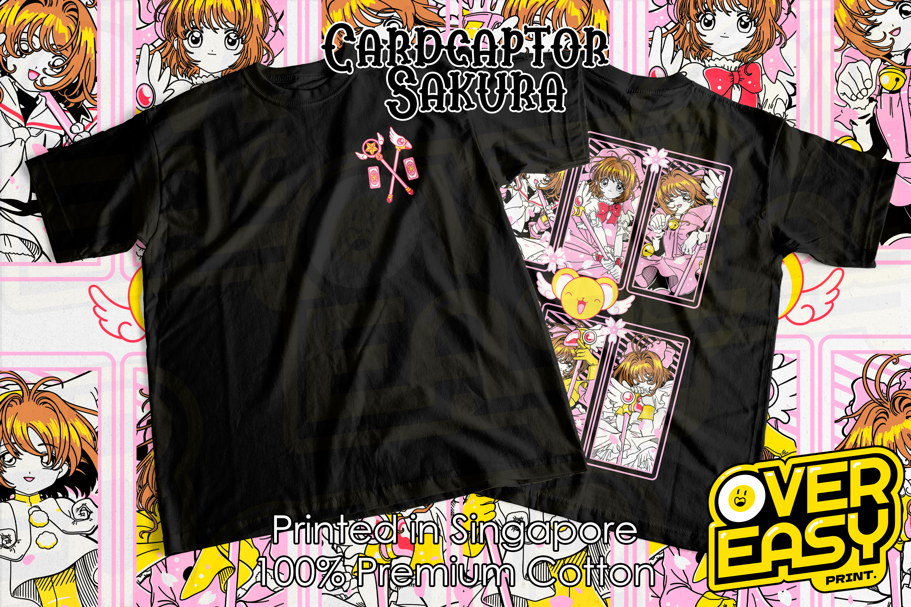 Cardcaptor Sakura Anime Fanart T-Shirt