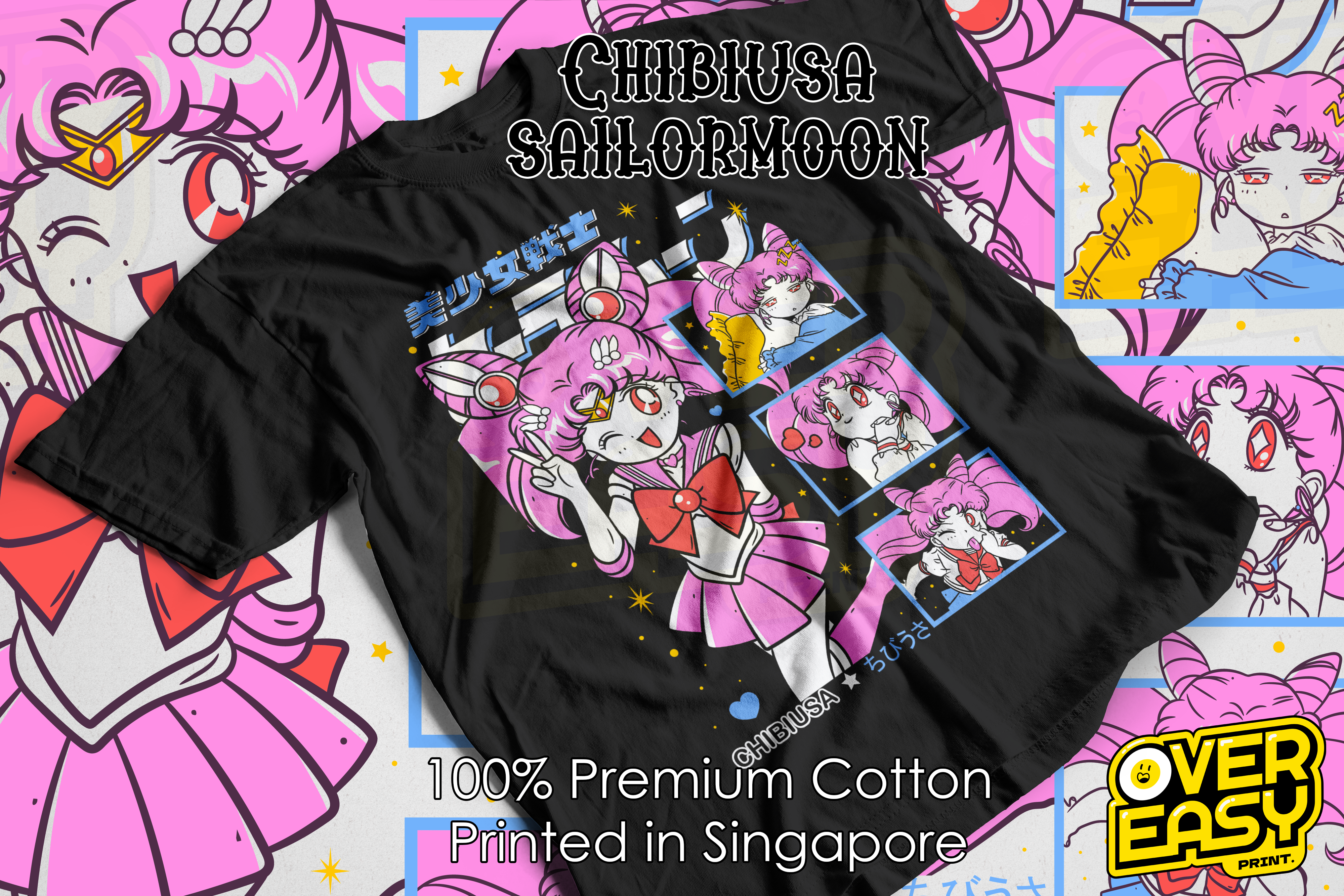 Chibiusa Sailormoon Anime Fanart T-Shirt