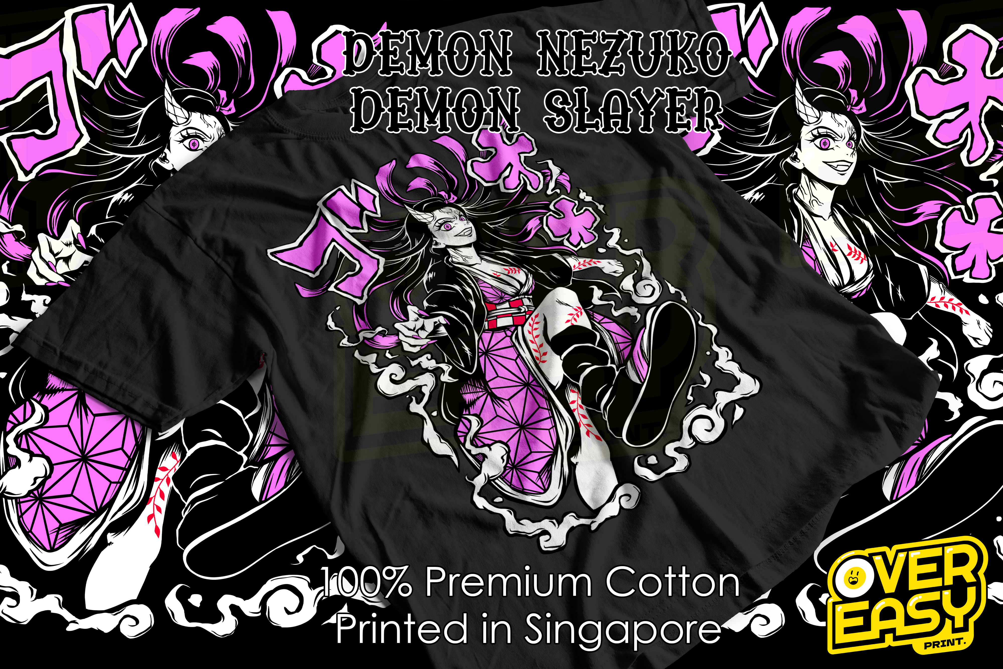 Demon Nezuko Demon Slayer Anime Fanart T-Shirt