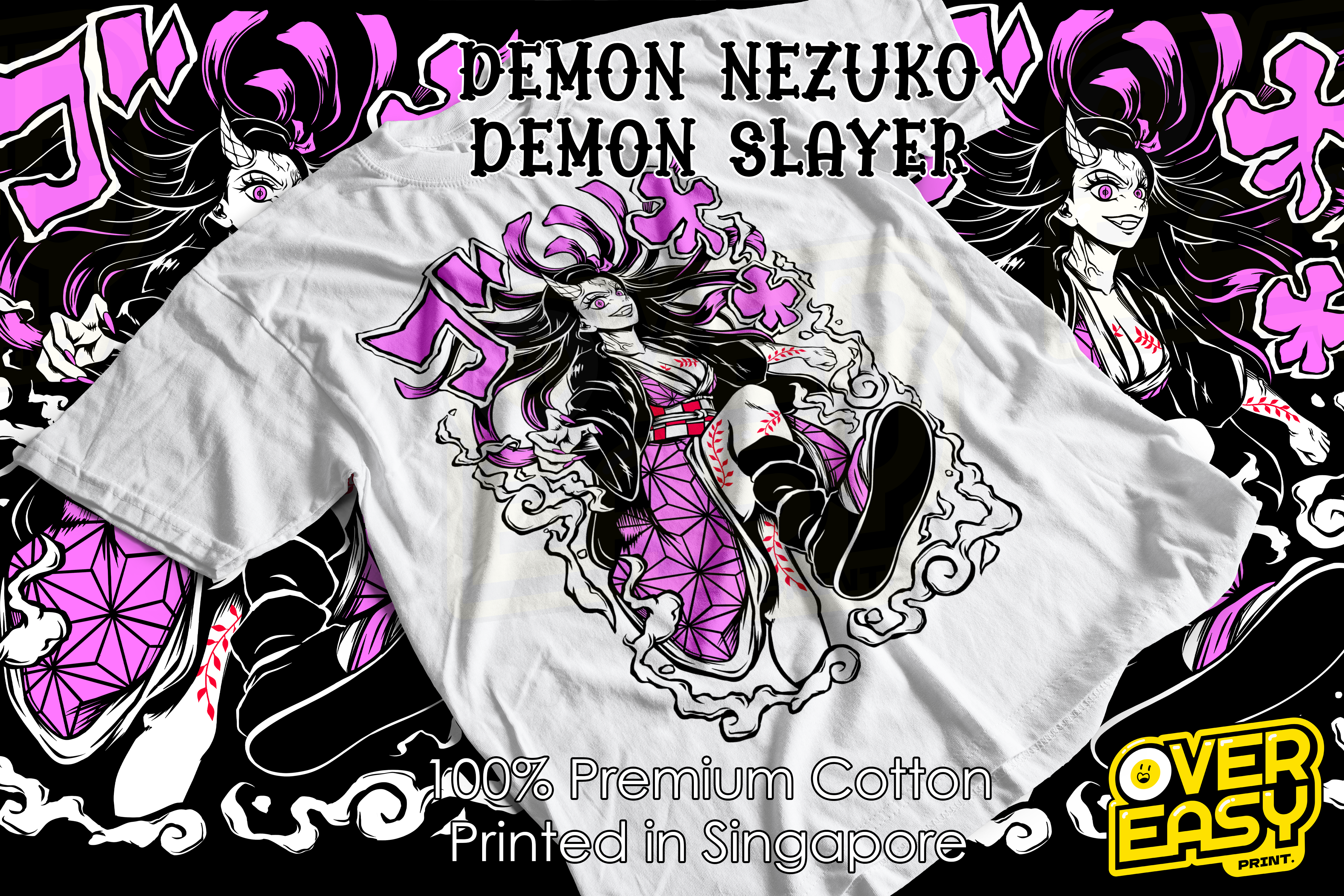 Demon Nezuko Demon Slayer Anime Fanart T-Shirt