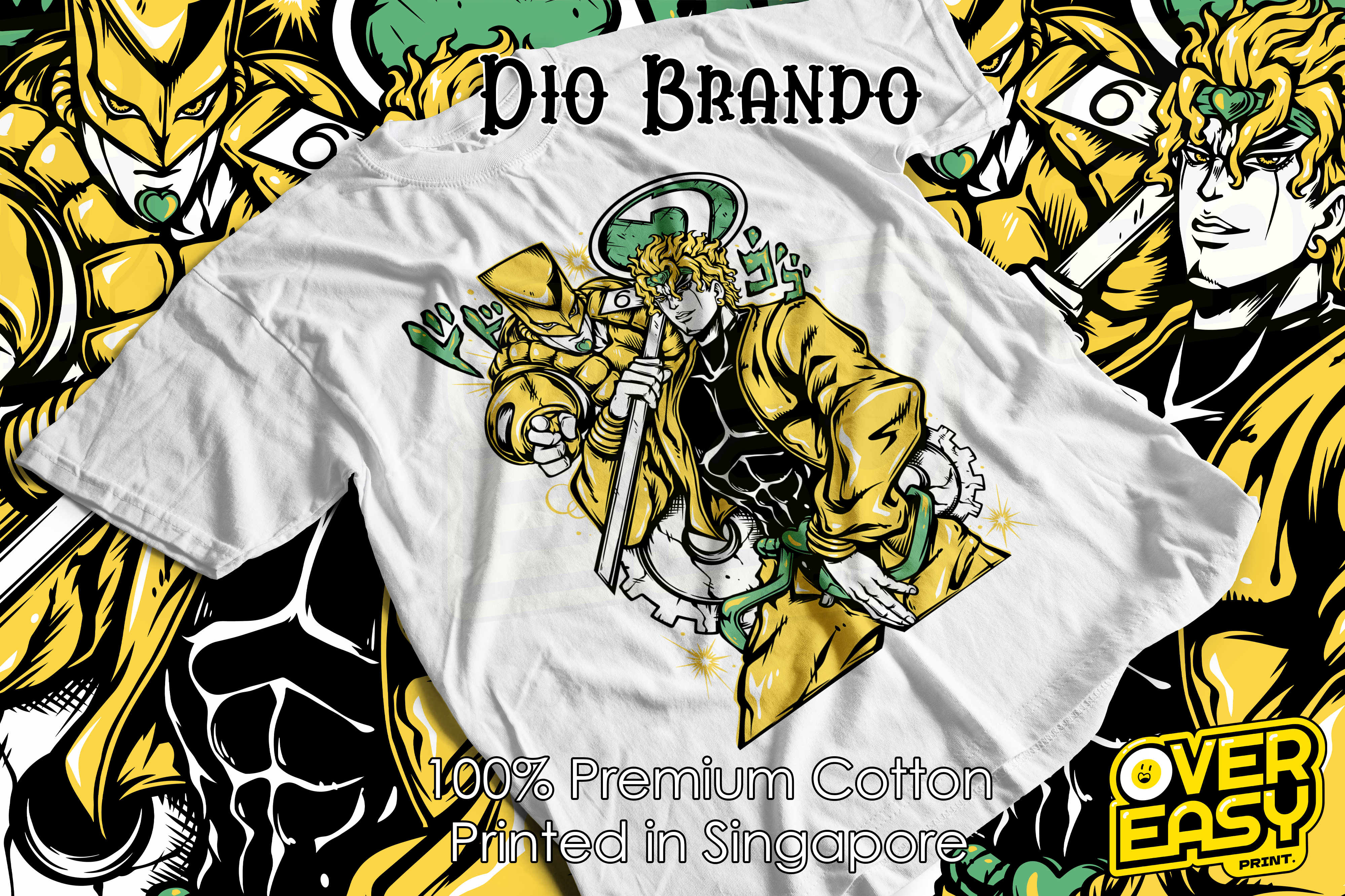 Dio Brando JoJo's Bizarre Adventure Fanart T-Shirt
