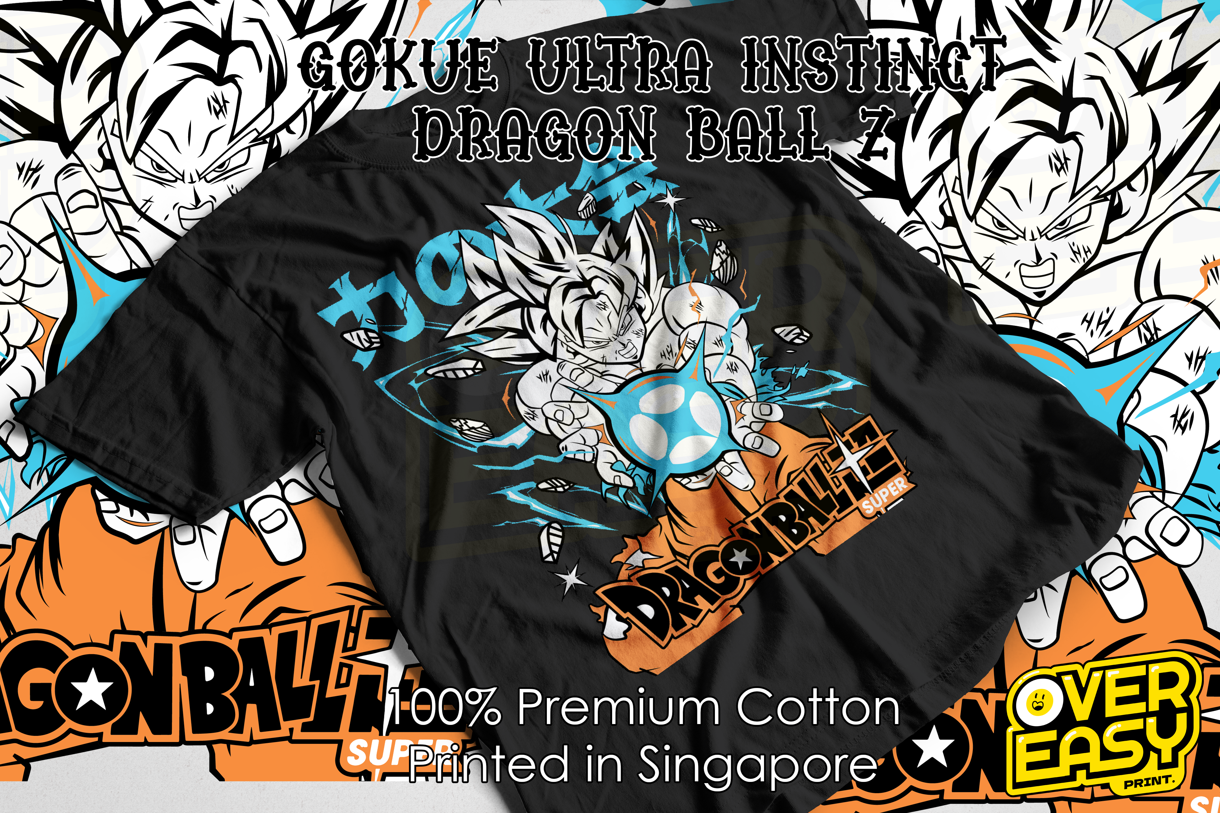 Ultra Instinct Goku Dragon Ball Z Fanart T-Shirt