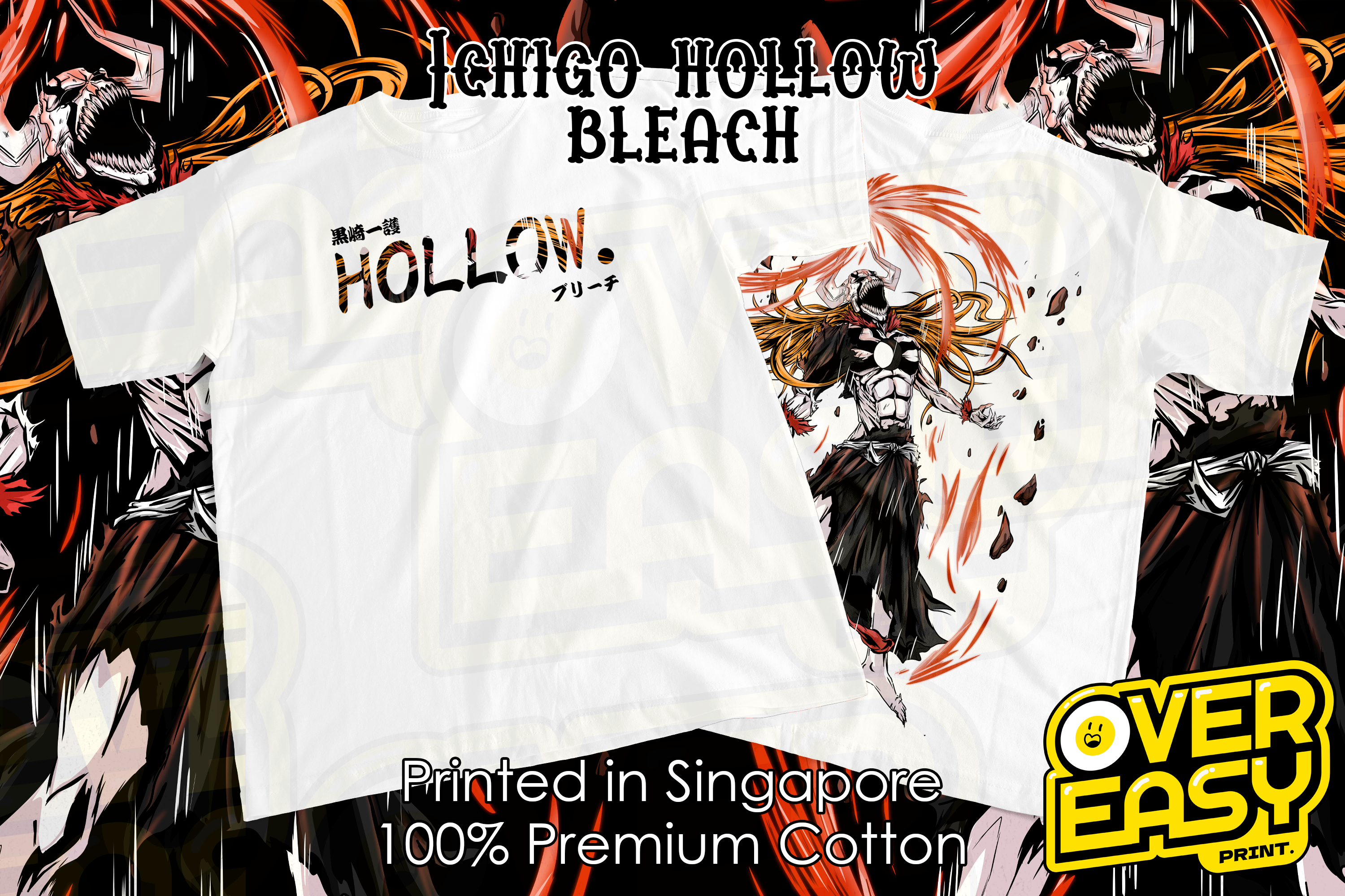 Ichigo Hollow Bleach Fanart T-Shirt
