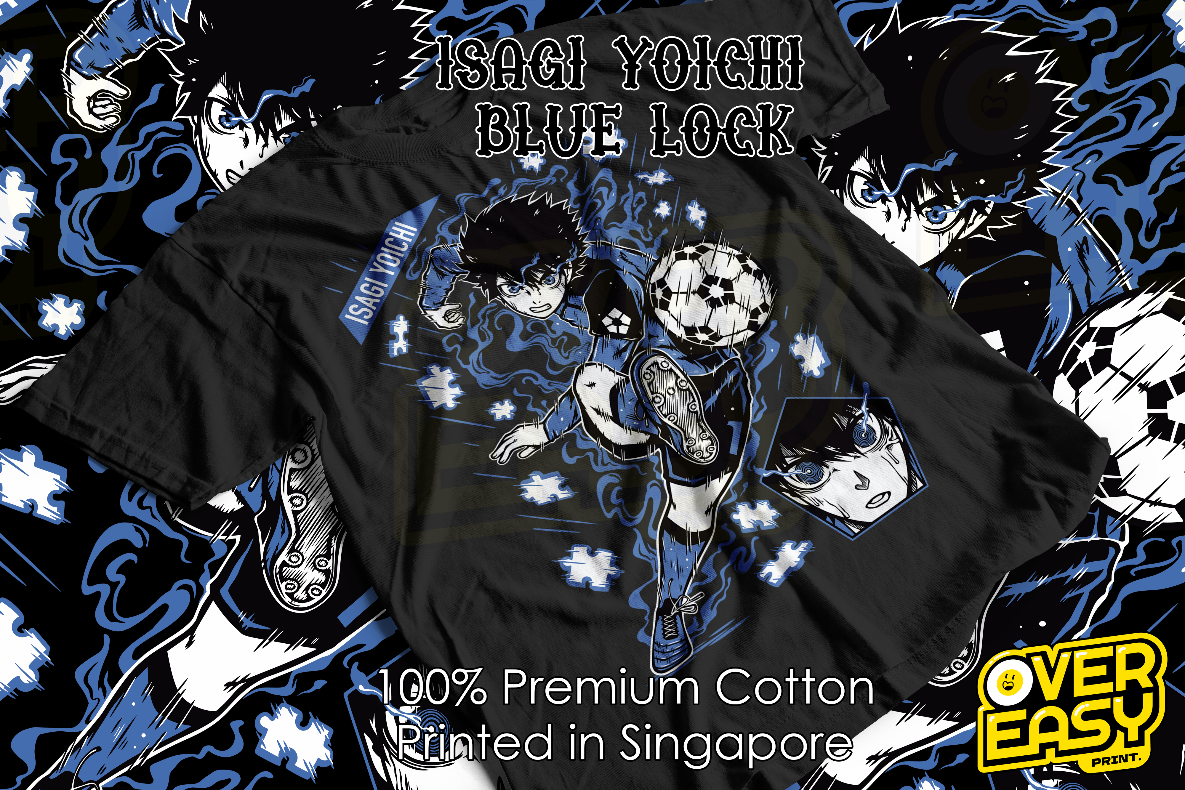 Isagi Yoichi Bluelock Fanart T-Shirt