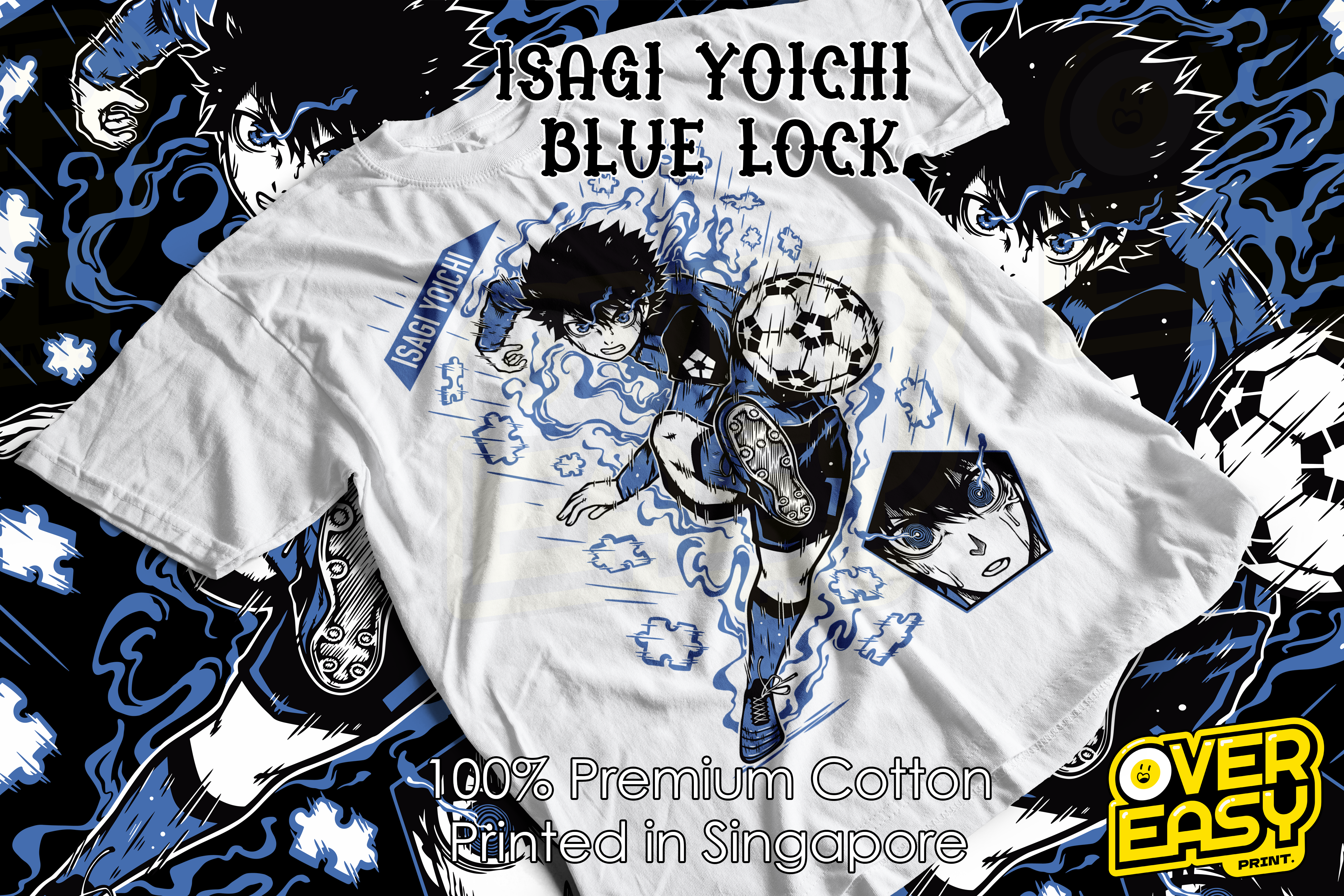Isagi Yoichi Bluelock Fanart T-Shirt
