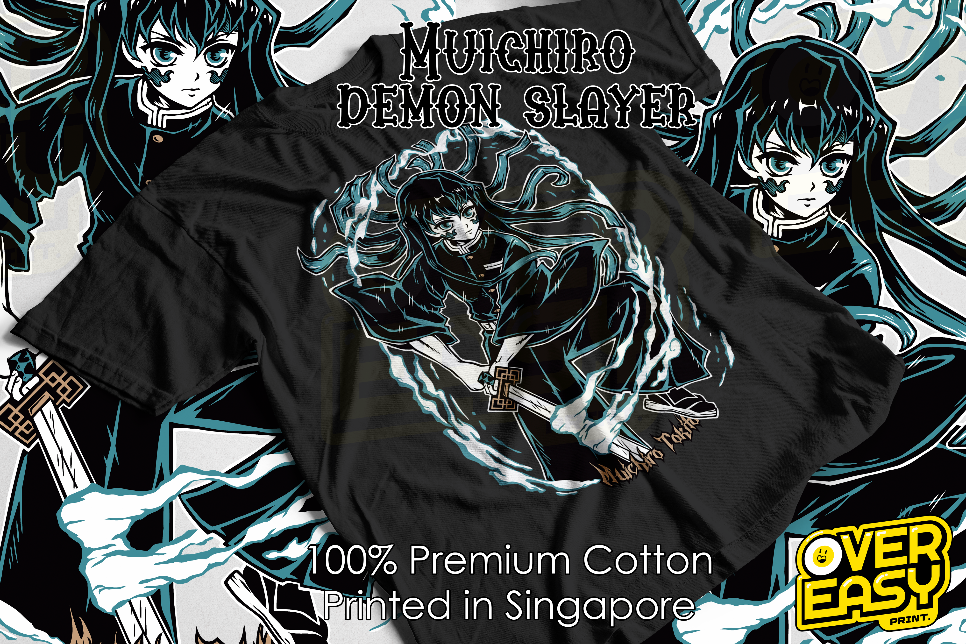 Muichiro Tokito Demon Slayer Fanart T-Shirt