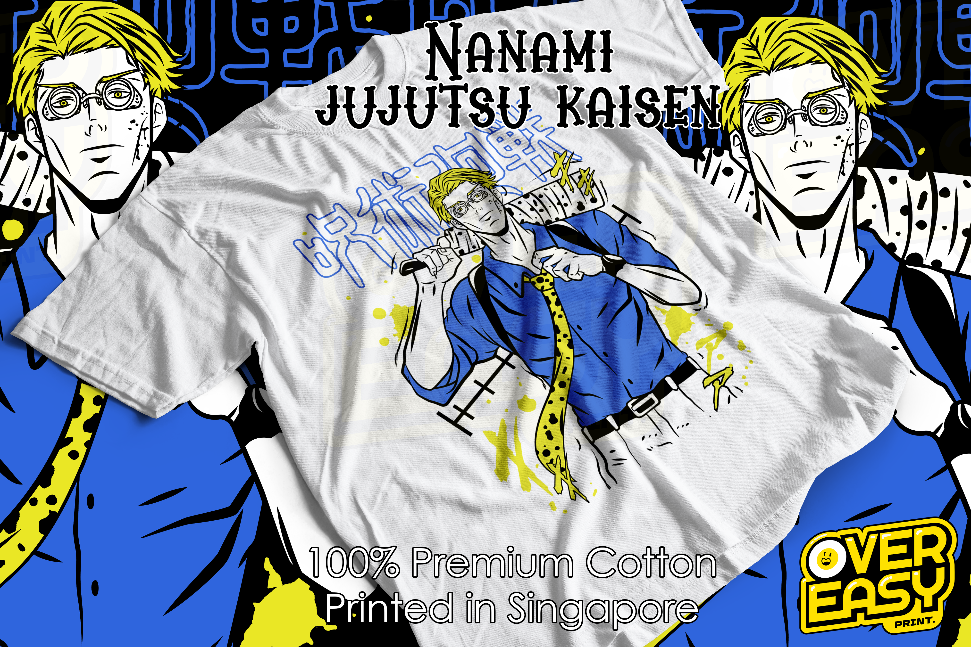 Nanami Jujutsu Kaisen Fanart T-Shirt