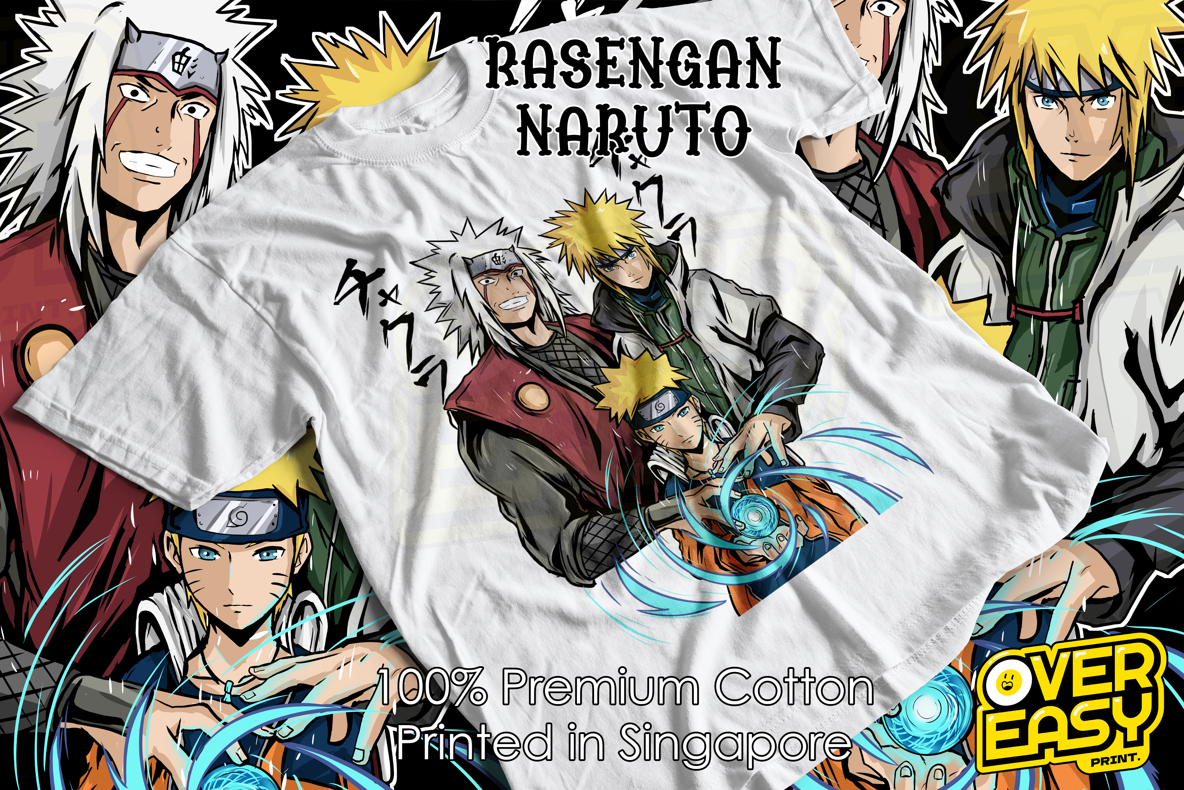 Naruto Rasengan Fanart T-Shirt