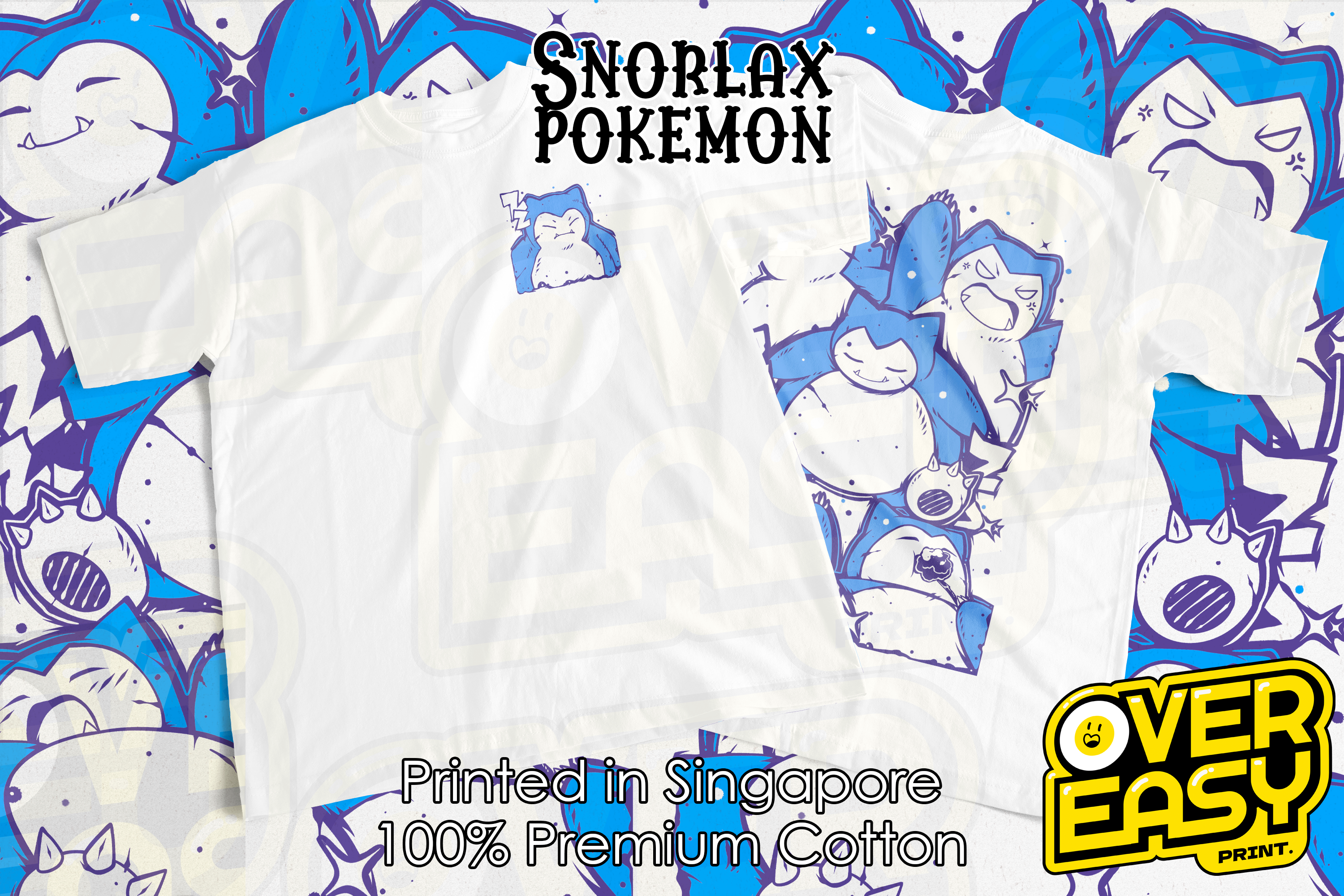 Snorlax Pokemon Fanart T-Shirt