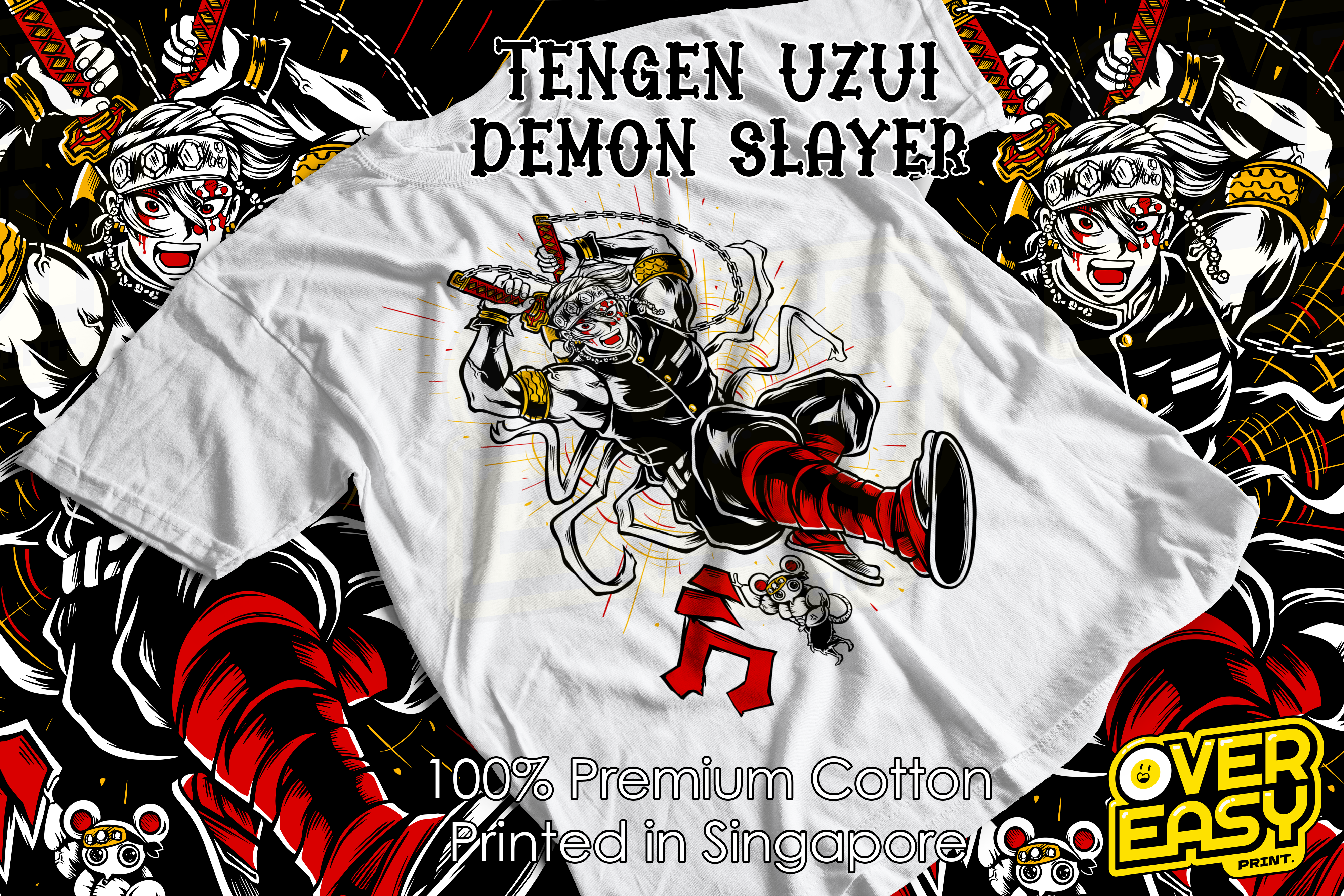 Tengen Uzui Demon Slayer Fanart T-Shirt