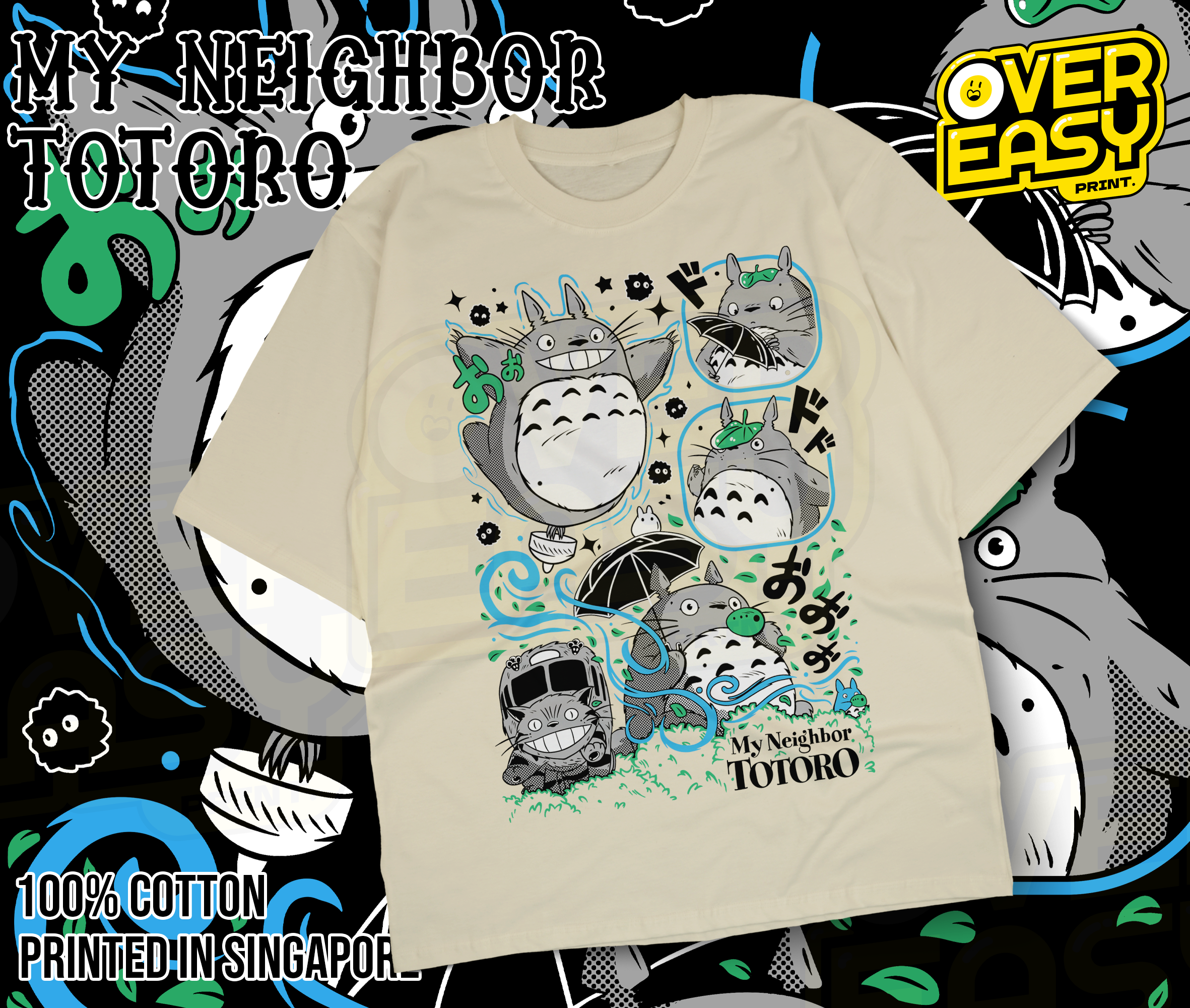 My Neighbor Totoro Anime Fanart T-Shirt
