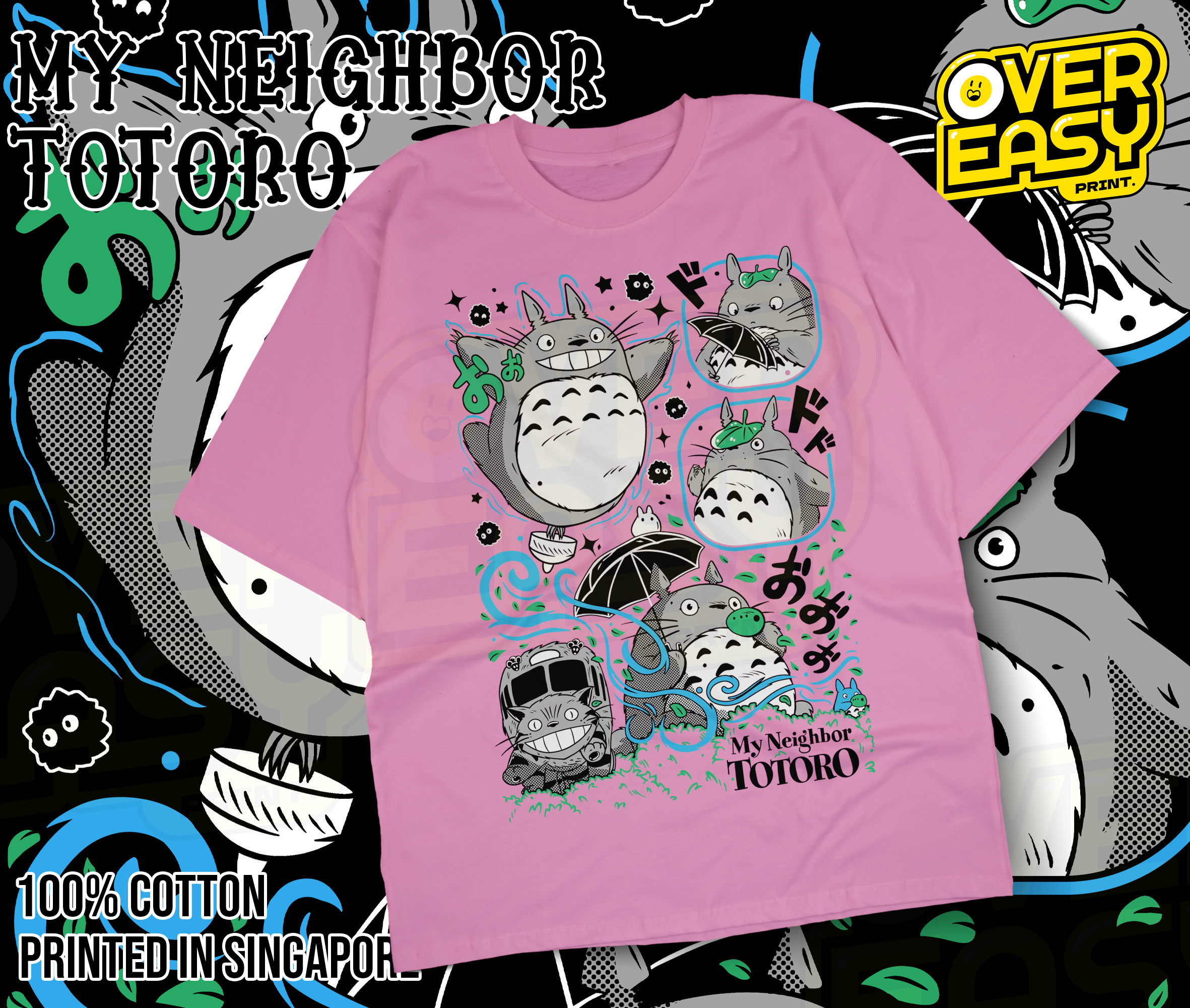 My Neighbor Totoro Anime Fanart T-Shirt