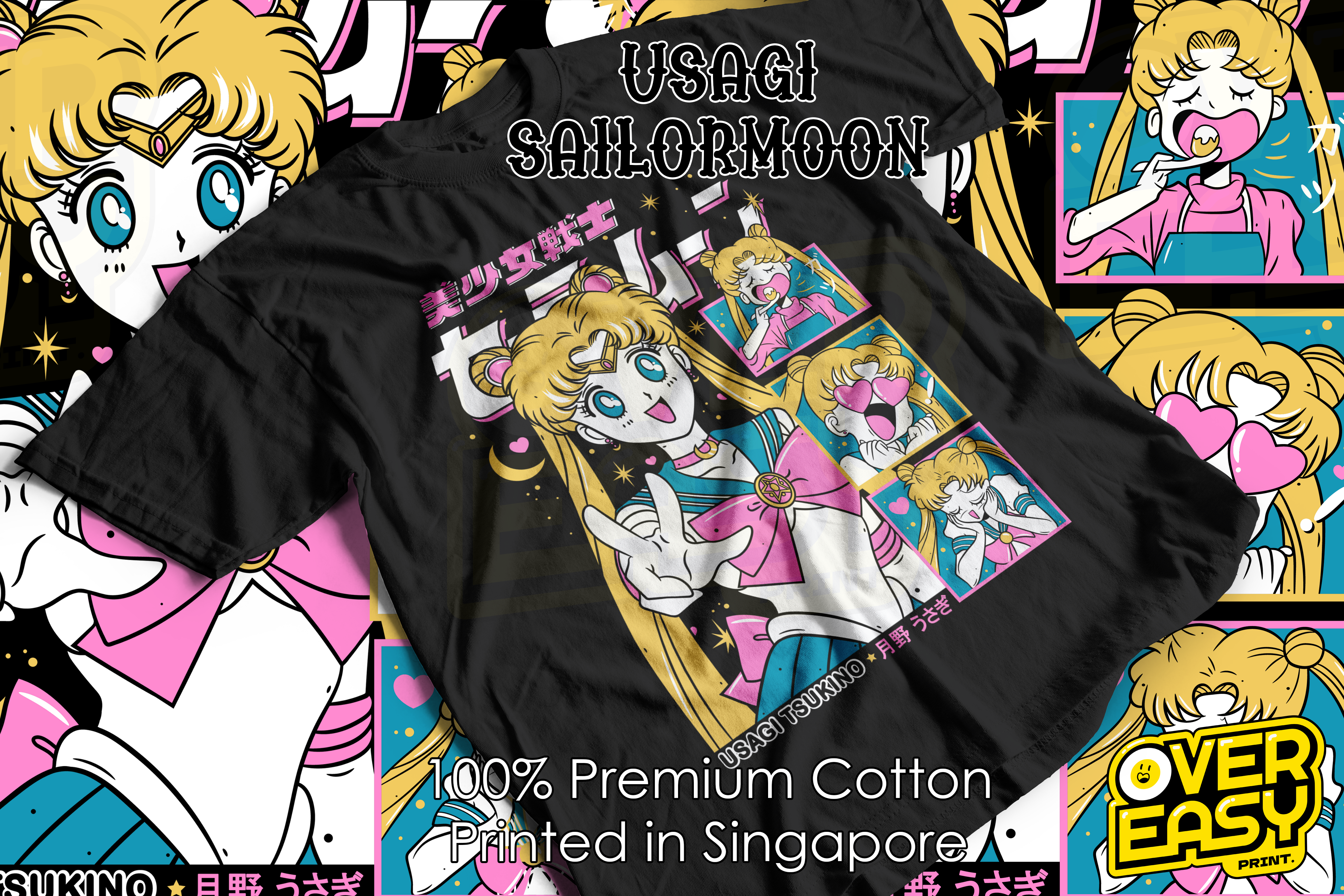 Usagi Sailormoon Fanart T-Shirt