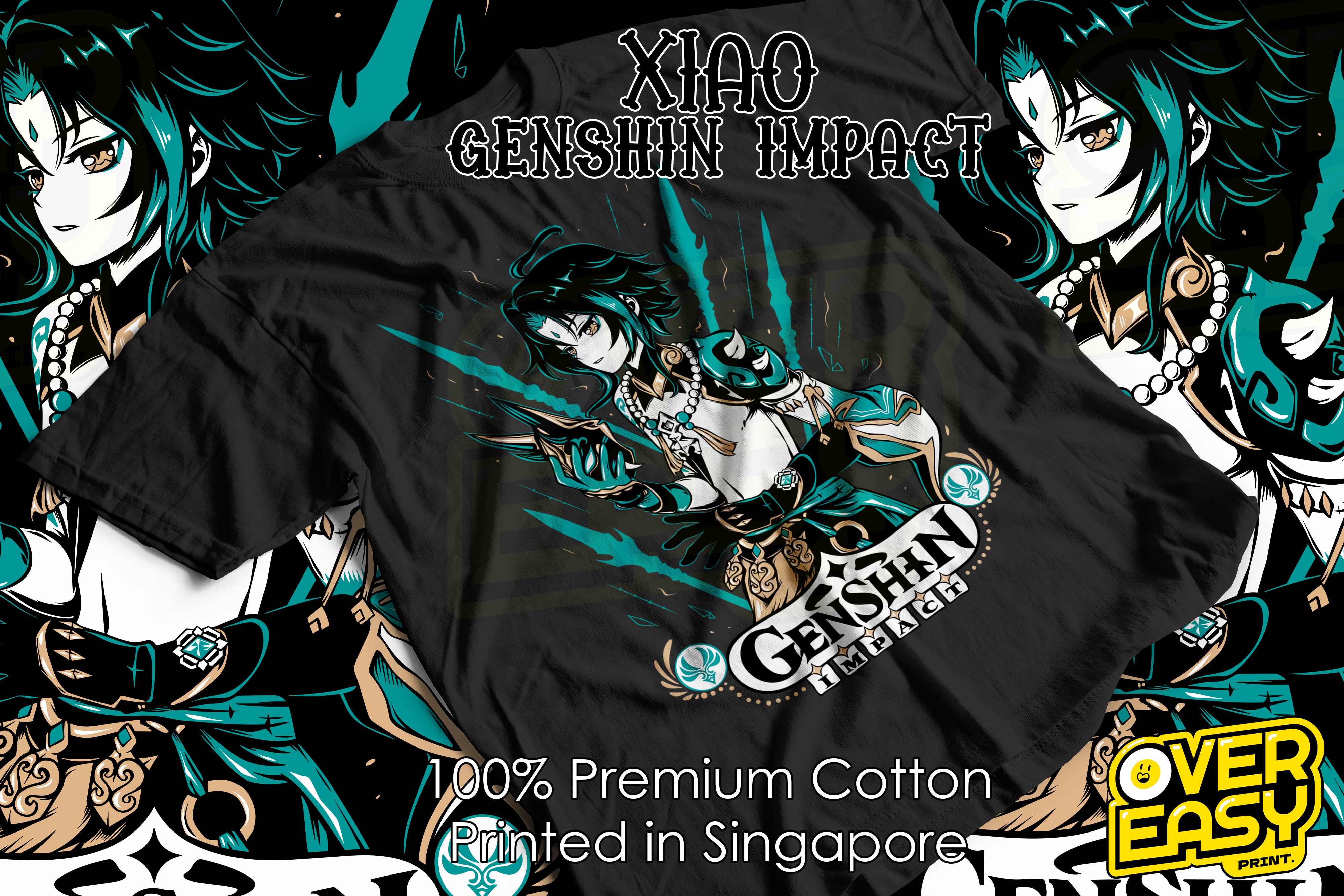 Xiao Genshin Impact Game Fanart T-Shirt