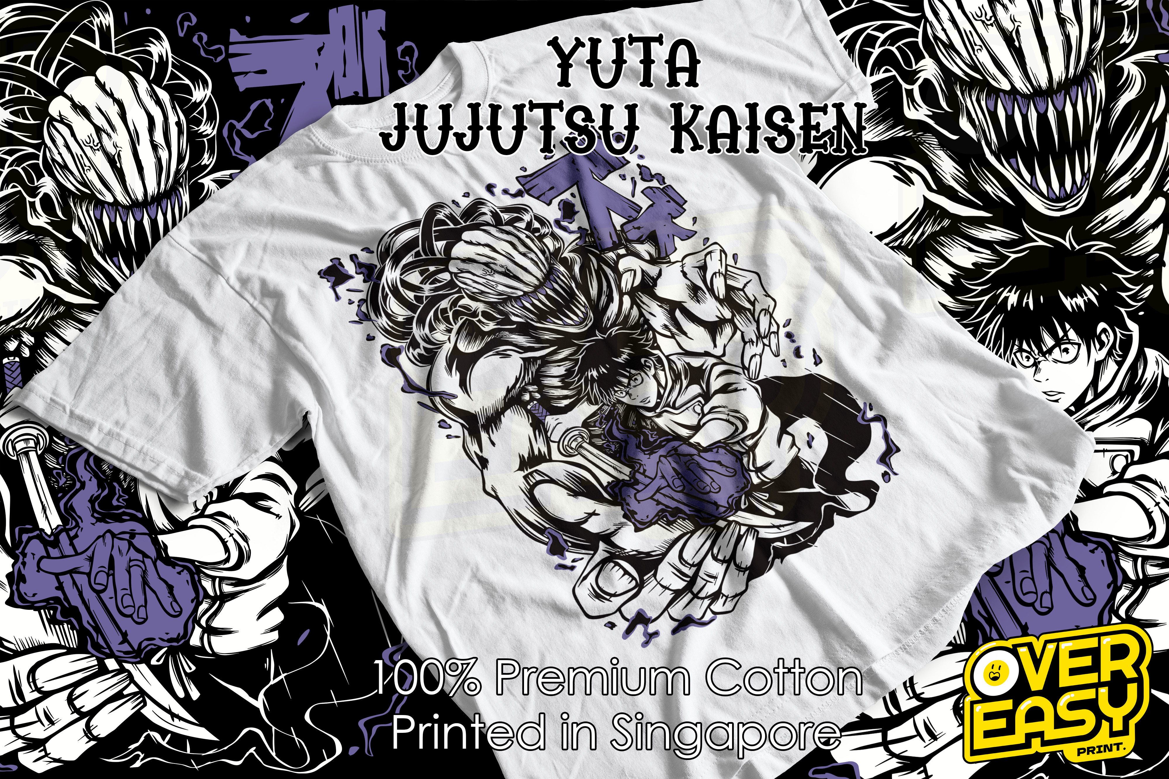 Yuta Okkotsu Jujutsu Kaisen Fanart T-Shirt
