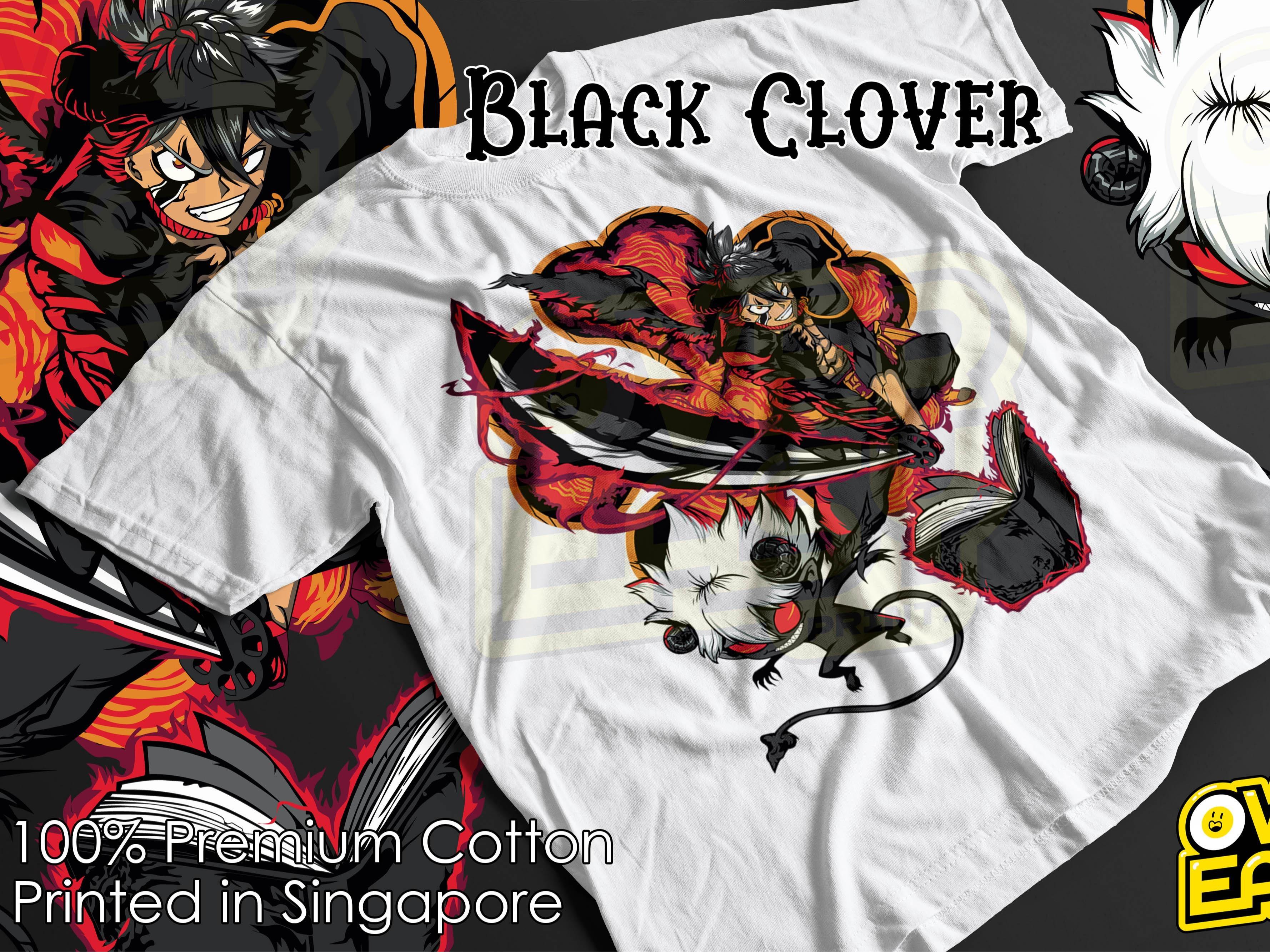 Black Clover Black Asta FANART Anime T-Shirt