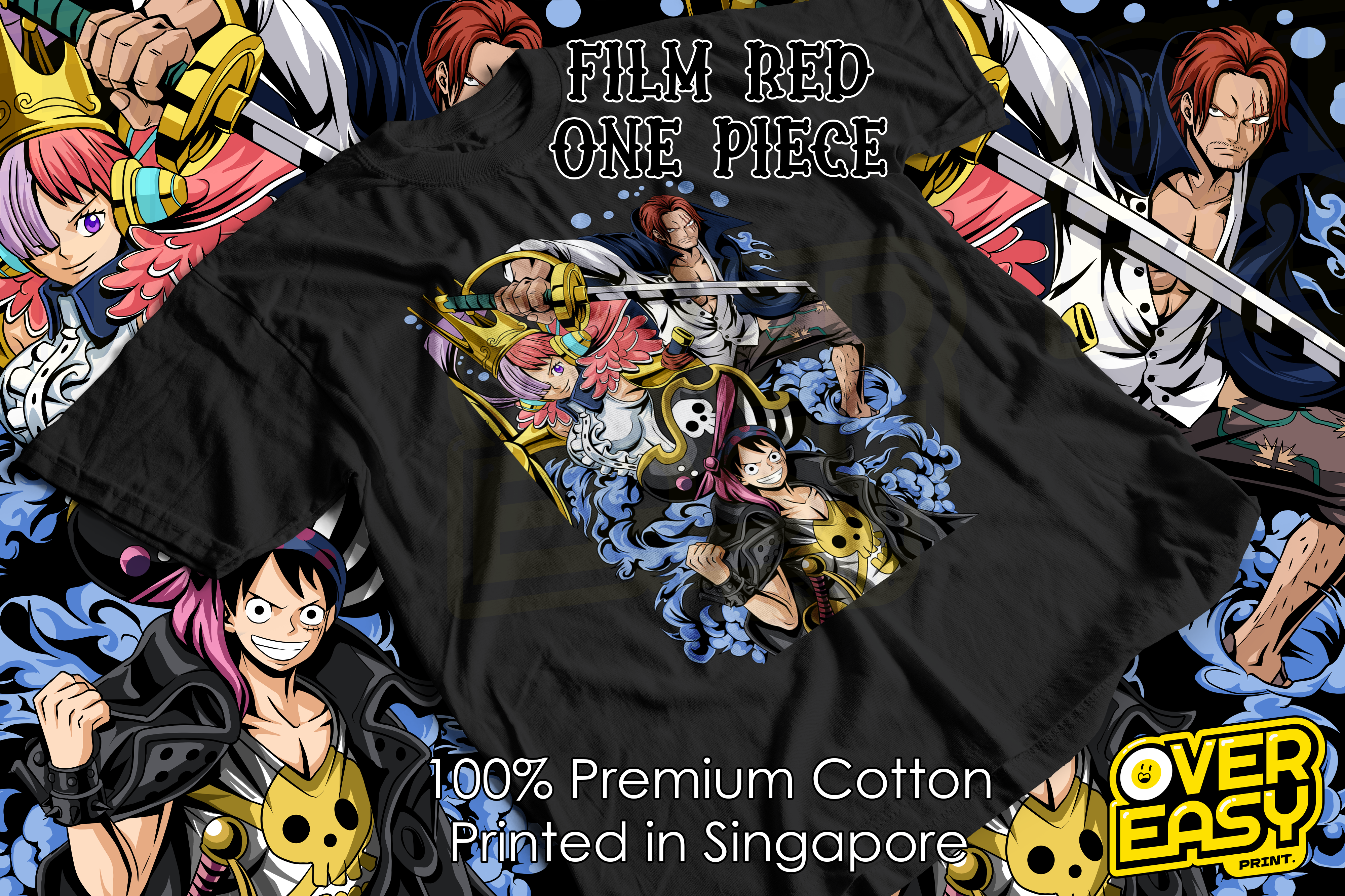 Film Red One Piece Fanart T-Shirt
