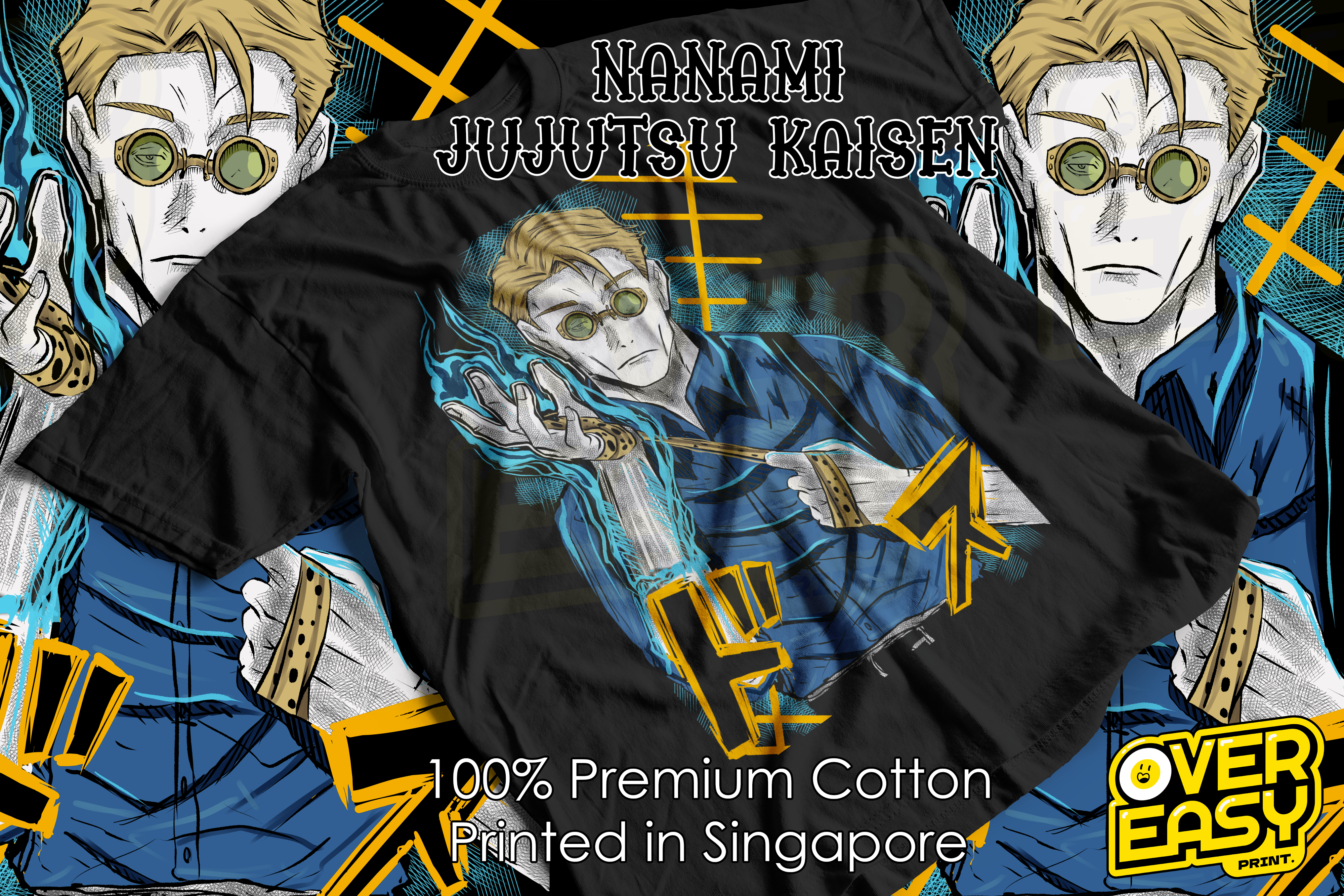 Kento Nanami Solo Jujutsu Kaisen Fanart T-Shirt