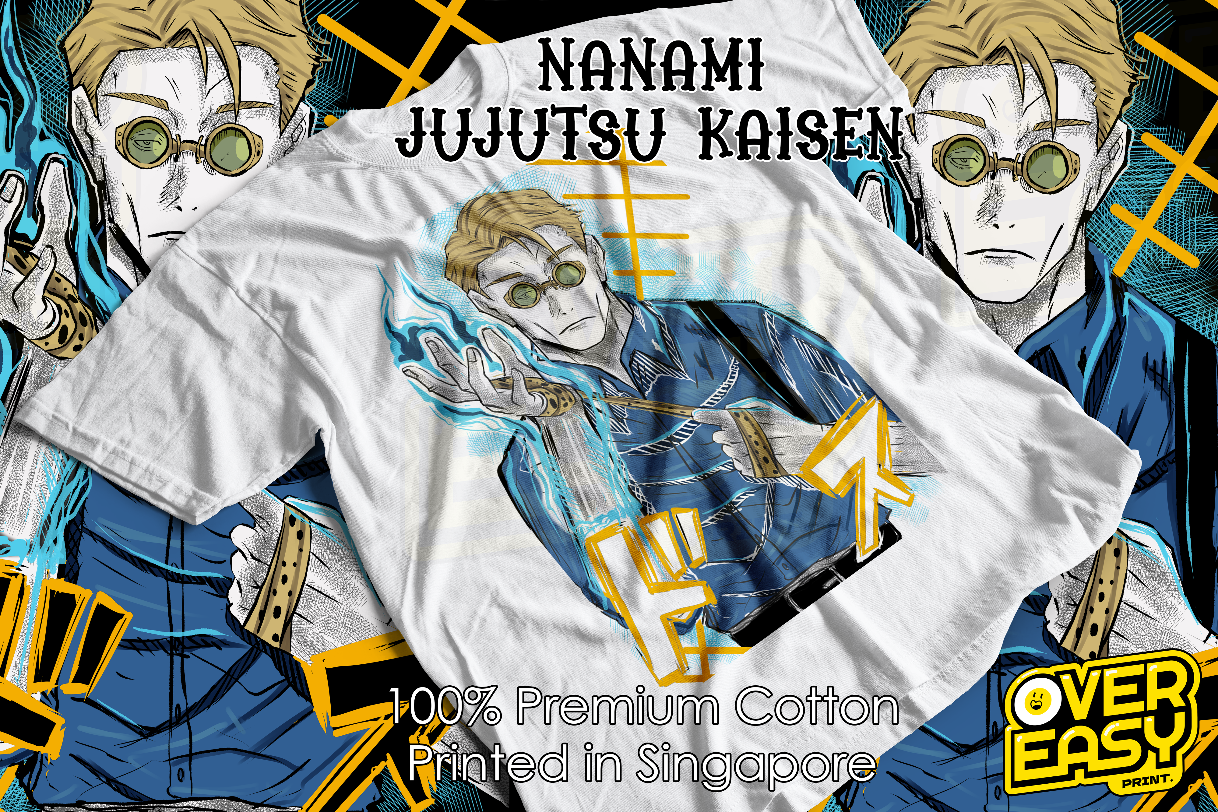 Kento Nanami Solo Jujutsu Kaisen Fanart T-Shirt