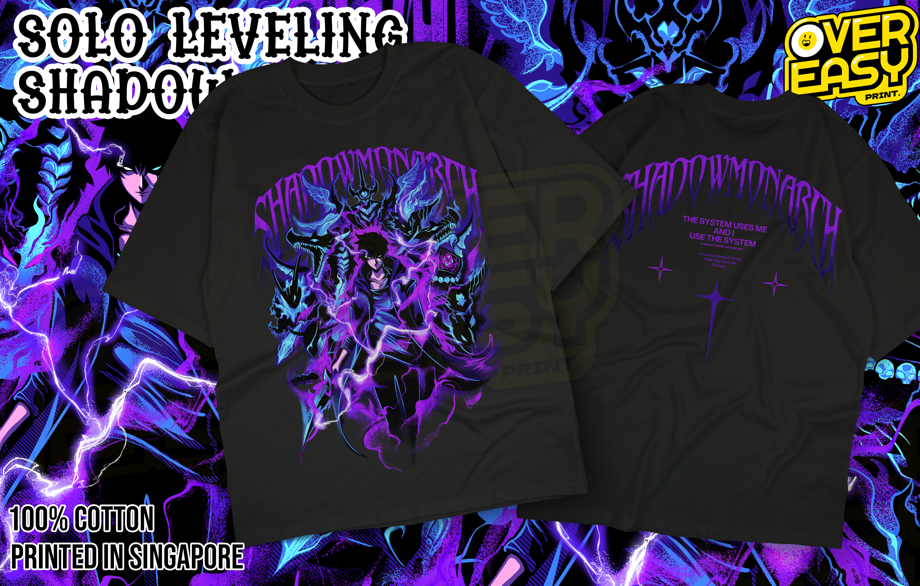 Shadow King Solo Levelling Fanart T-Shirt