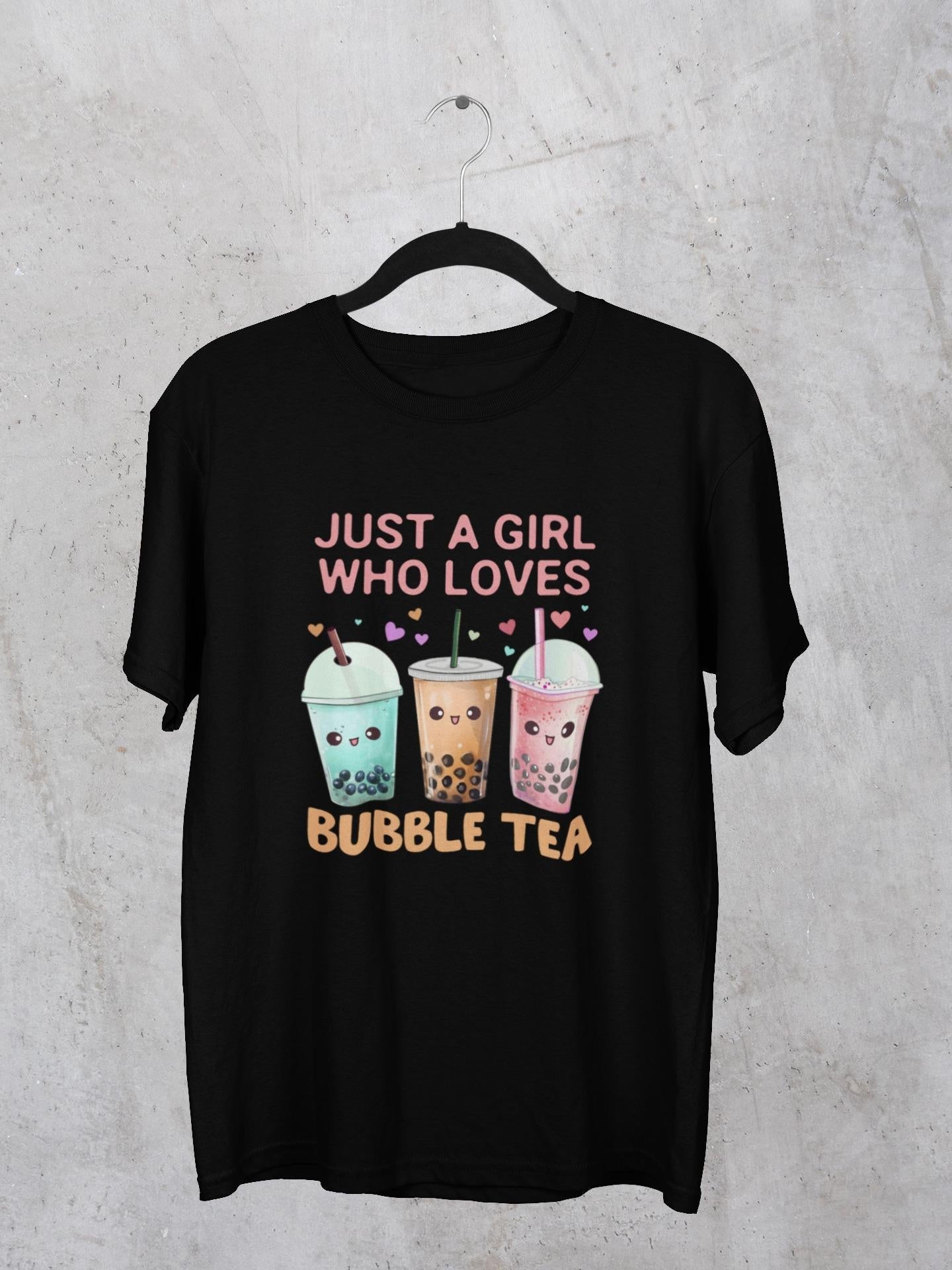 Just A Girl Who Loves Bubble Tea T-Shirt