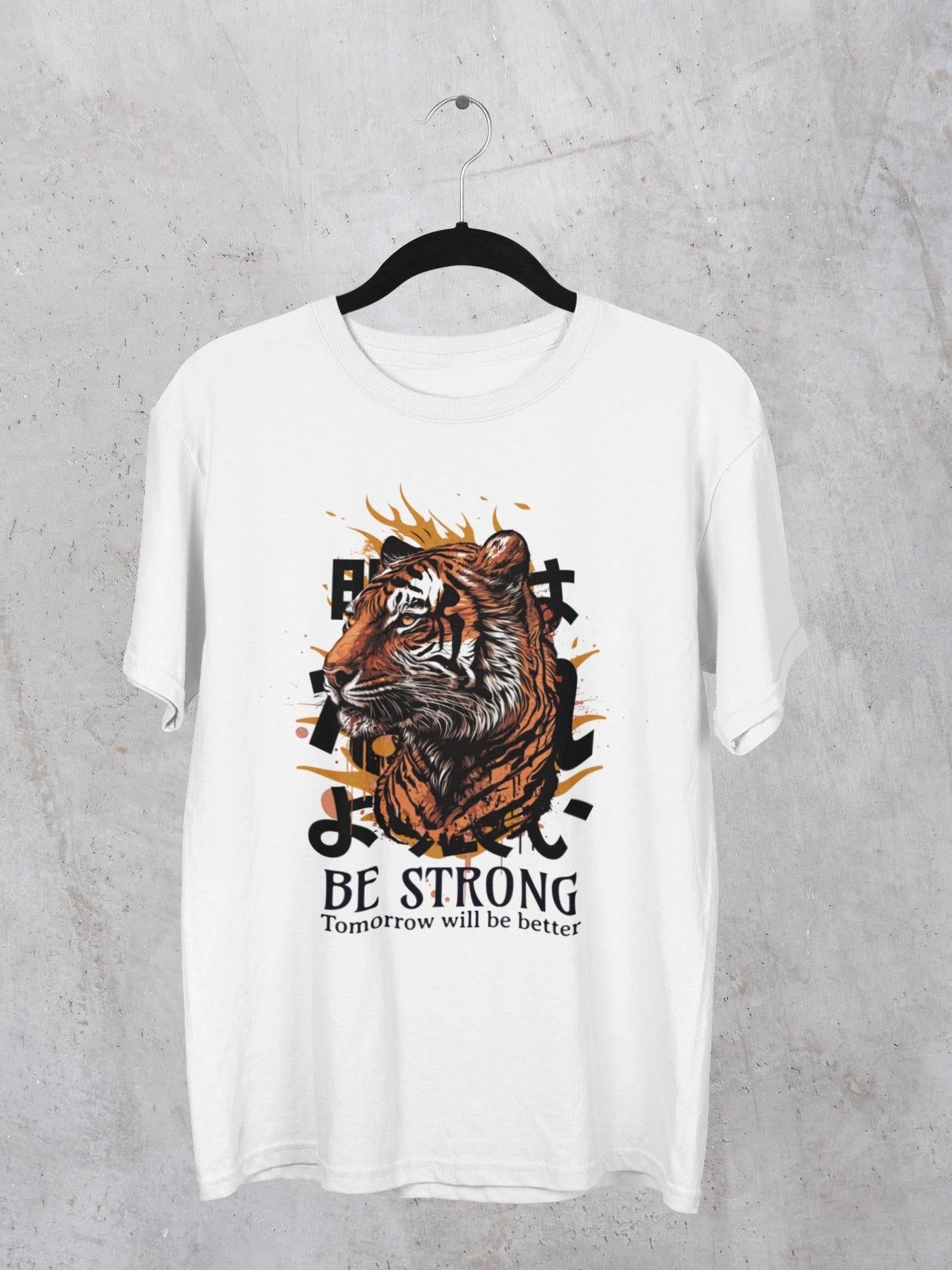 Be Strong Tiger 200gsm T-Shirt