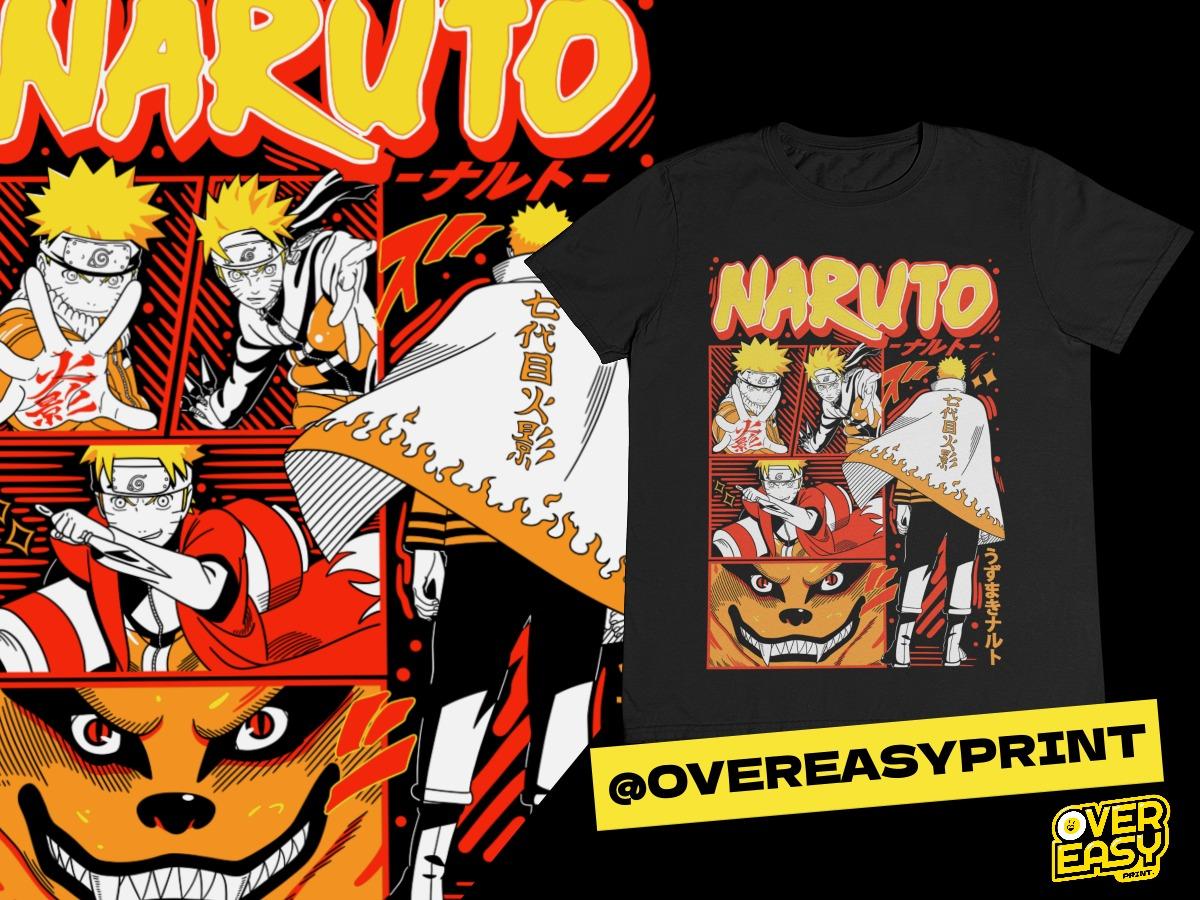 Naruto Fight Scene Fanart T-Shirt