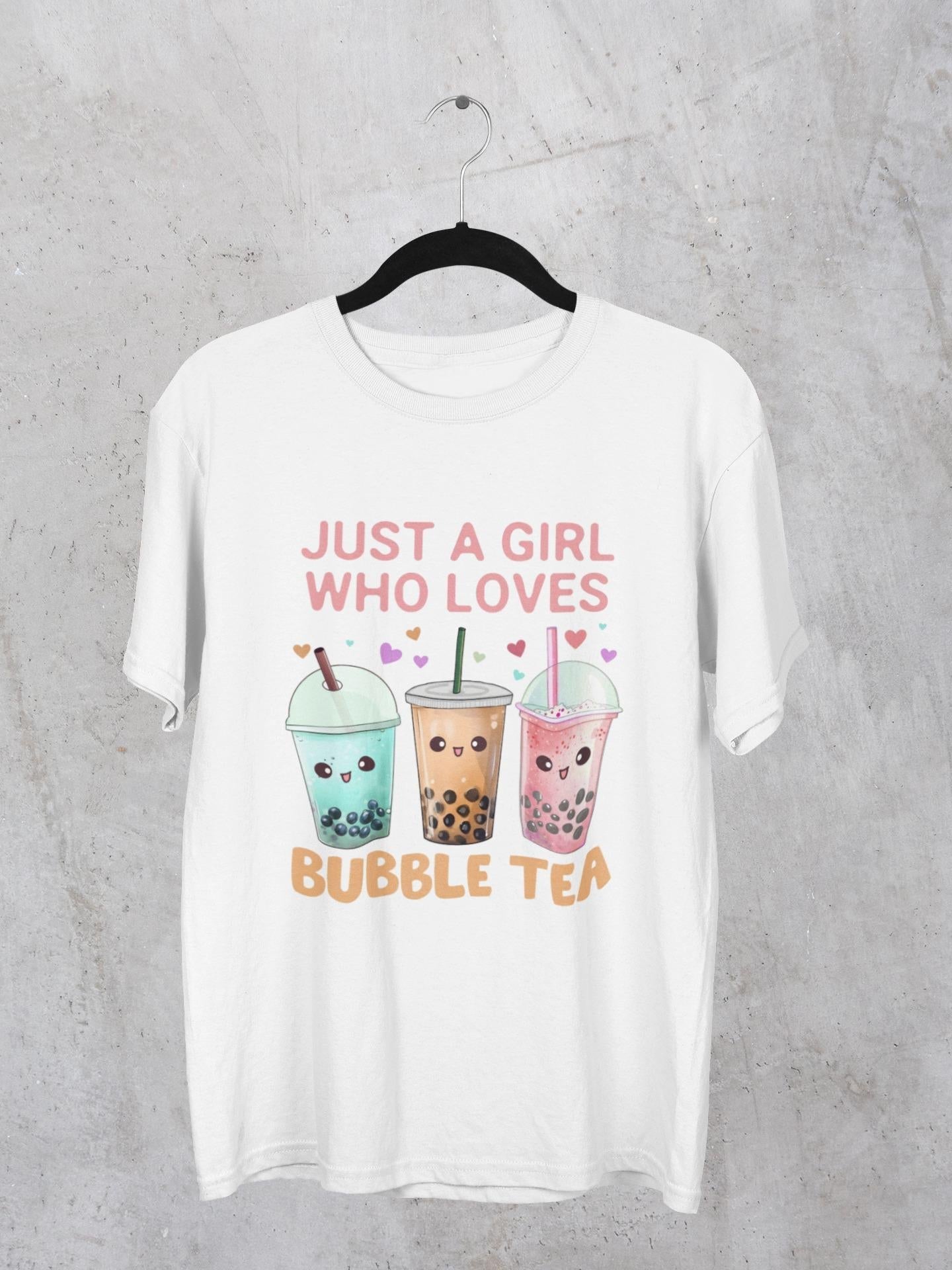 Just A Girl Who Loves Bubble Tea T-Shirt
