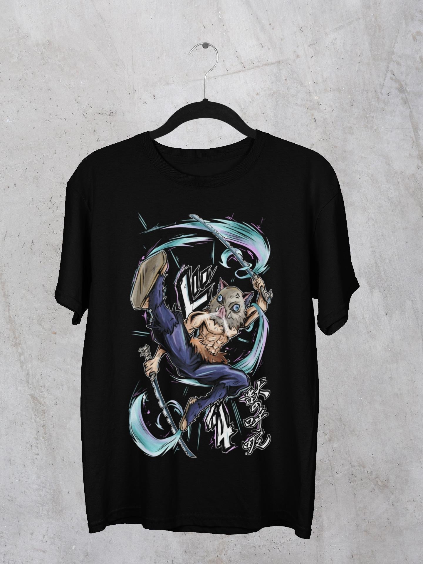Inosuke Demon Slayer Fanart T-Shirt