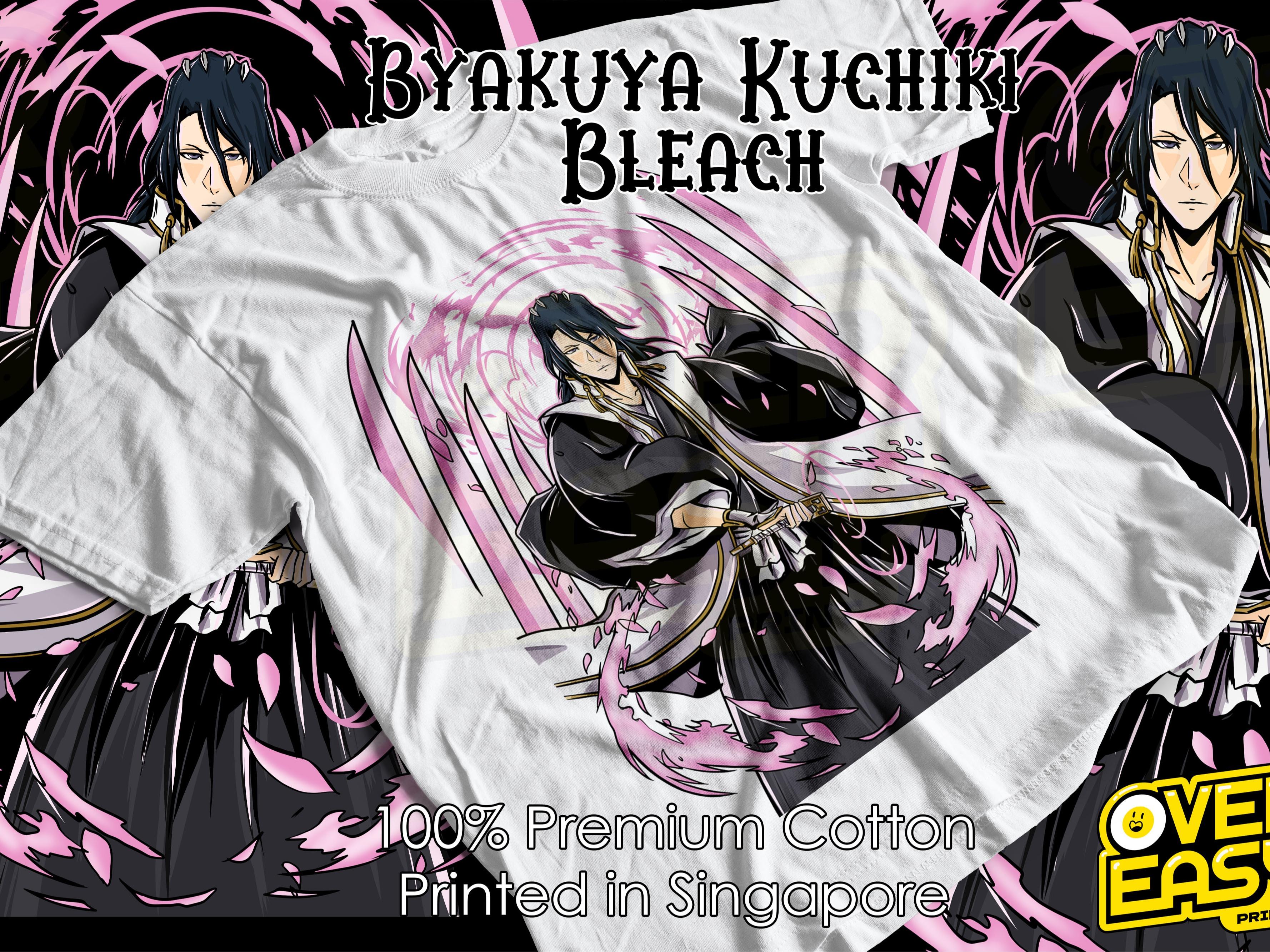 Byakuya Kuchiki Bleach Anime Fanart T-Shirt