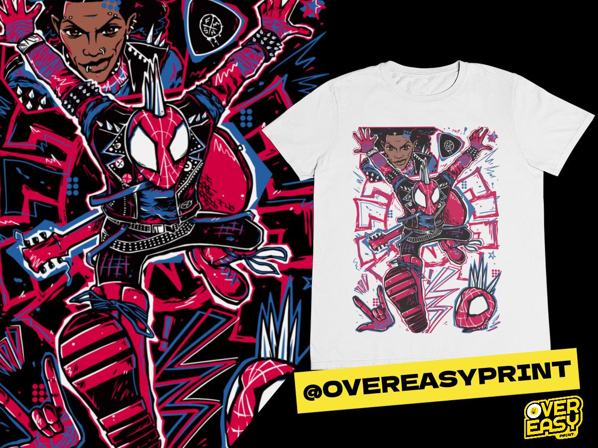 Spider Punk Fanart T-Shirt