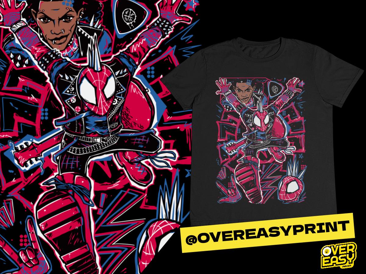 Spider Punk Fanart T-Shirt