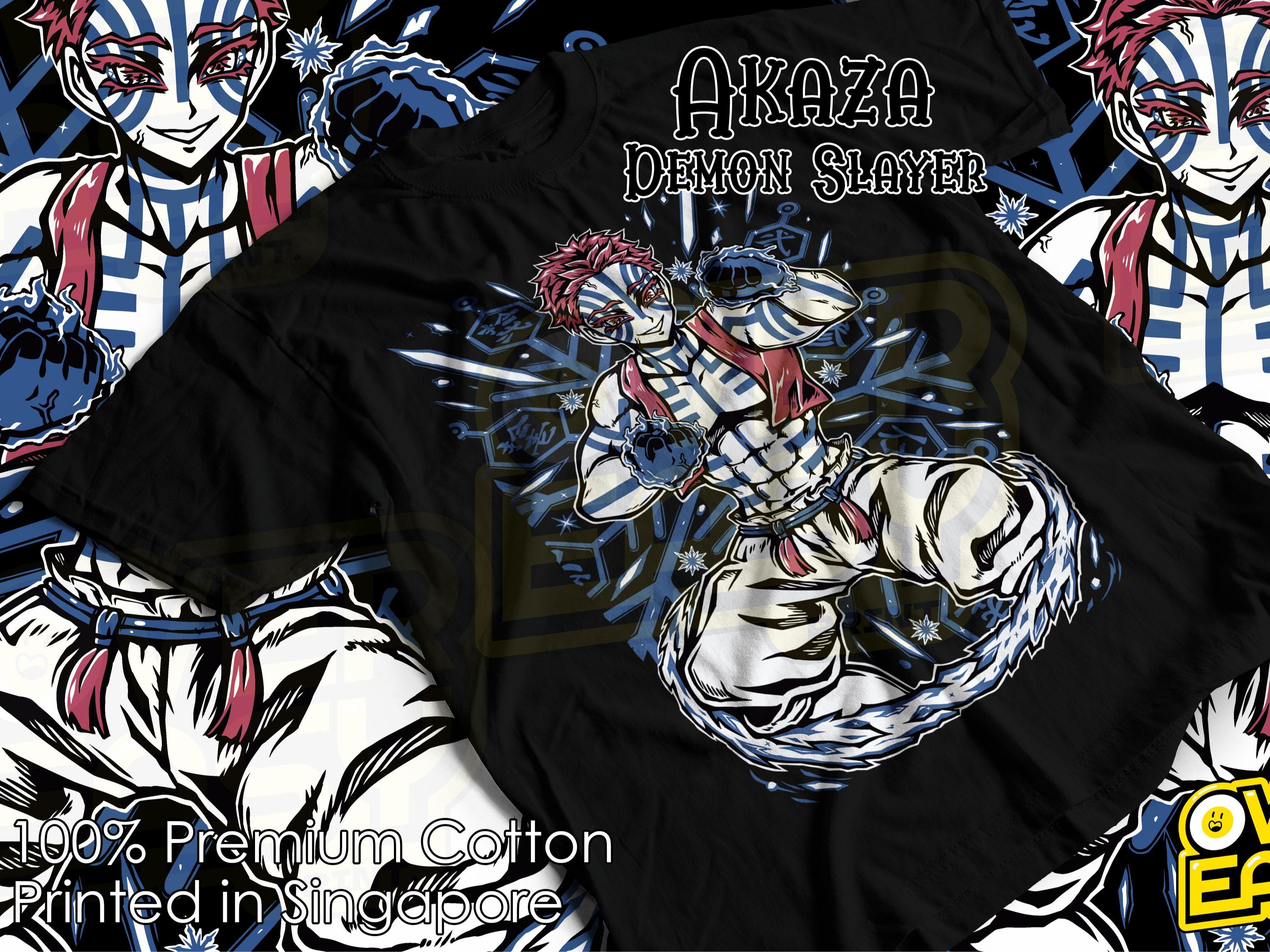 Akaza Demon Slayer FANART Anime T-Shirt