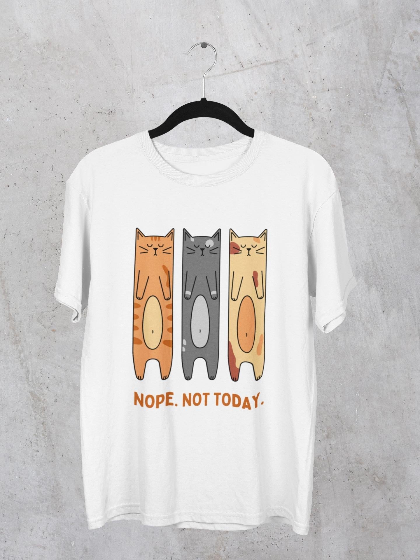 Cat, Nope Not Today Premium T-Shirt