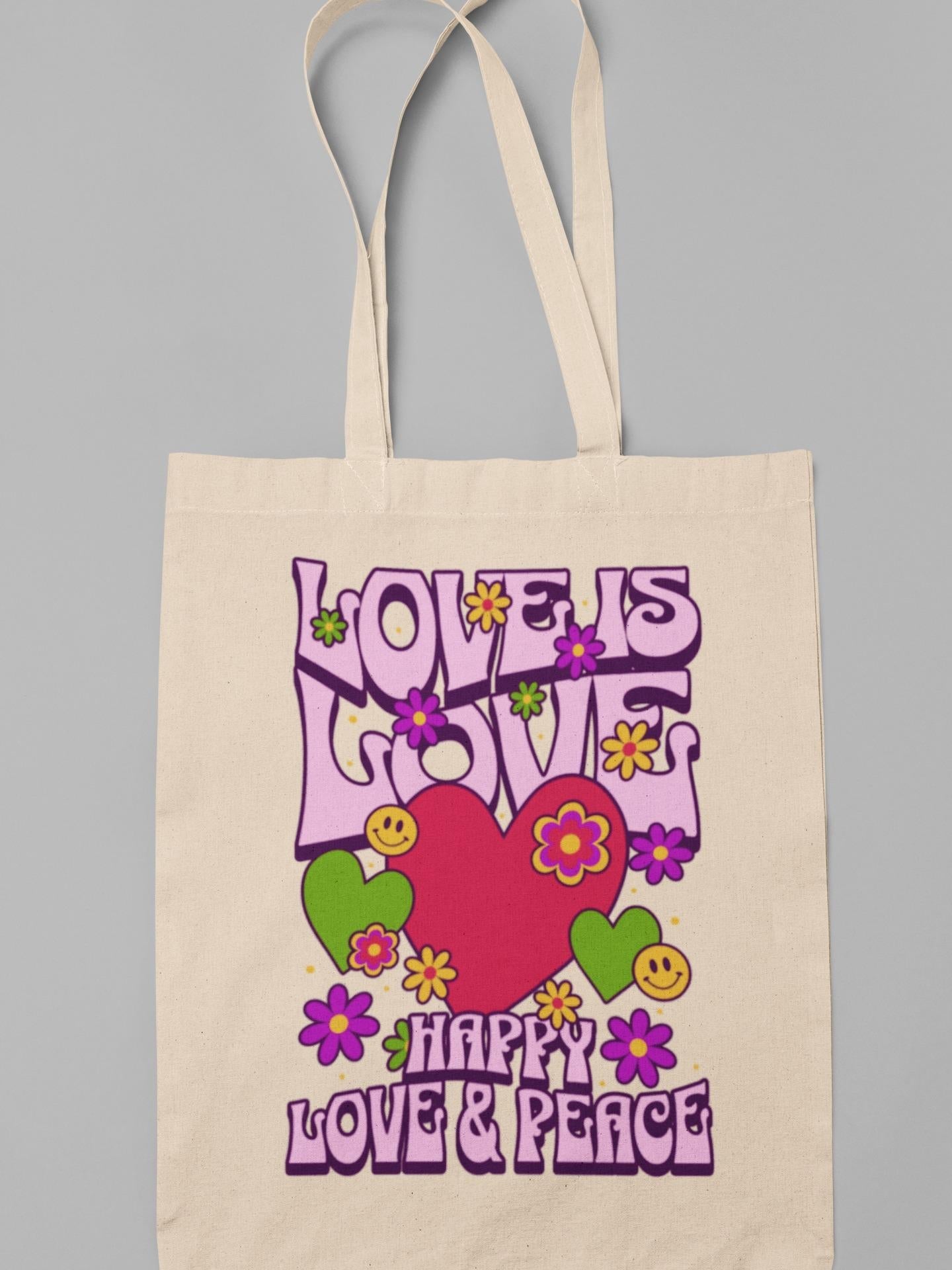 Canvas Tote Bag 37.5cm * 43cm Printed in Singapore Over Easy Print