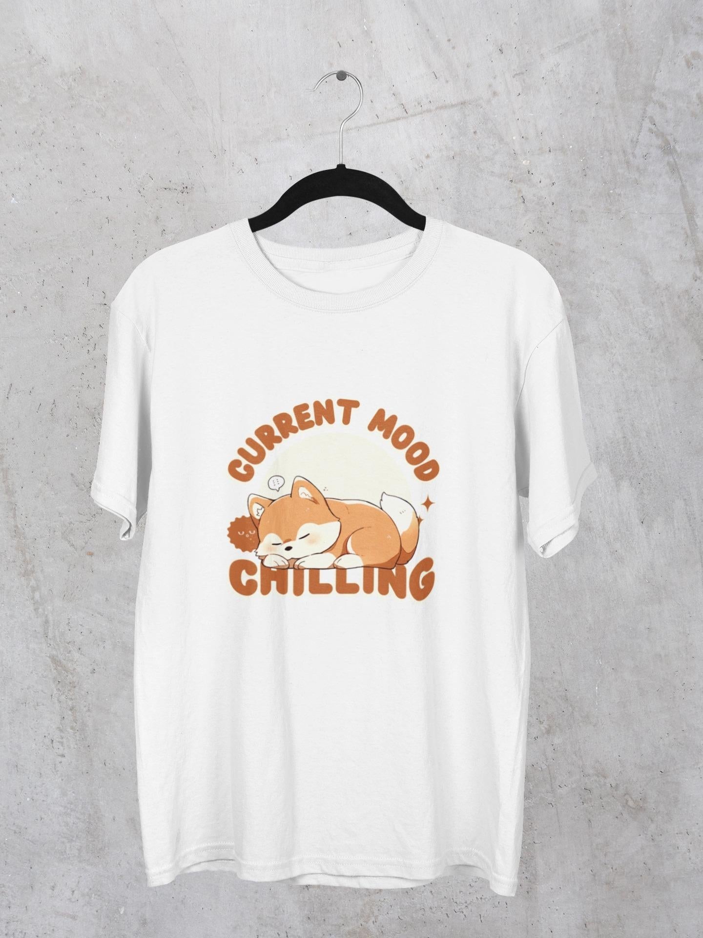 Current Mood Chilling Dog T-Shirt