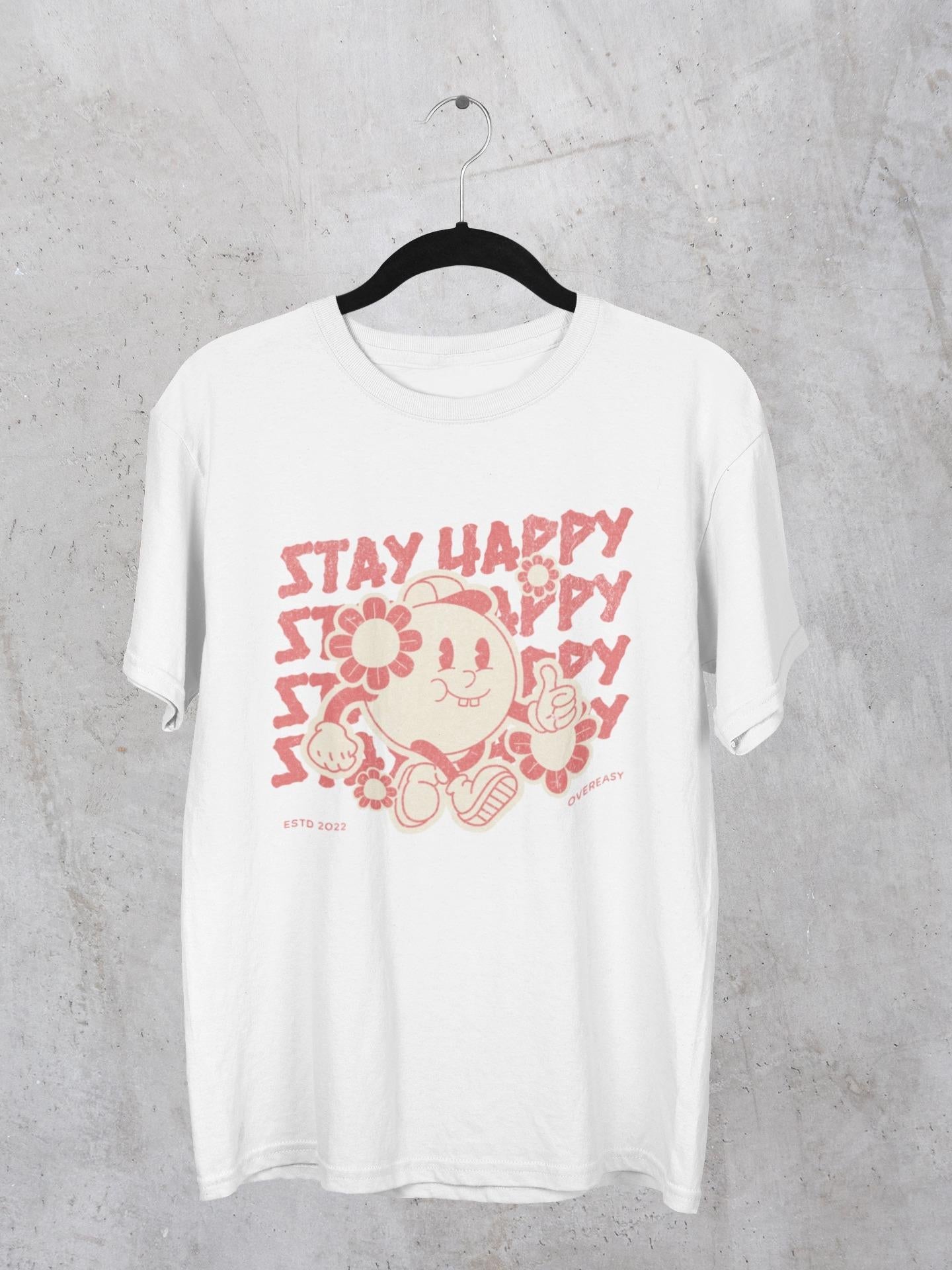 Stay Happy Vintage T-Shirt
