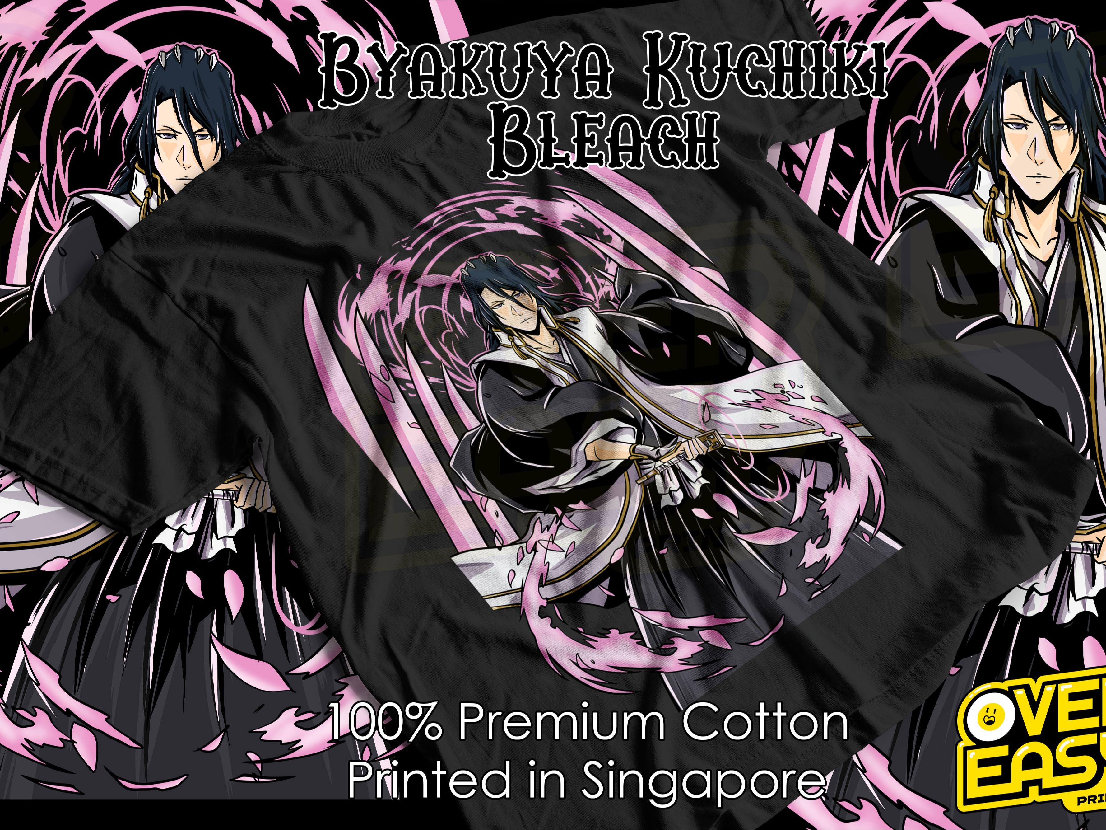 Byakuya Kuchiki Bleach Anime Fanart T-Shirt